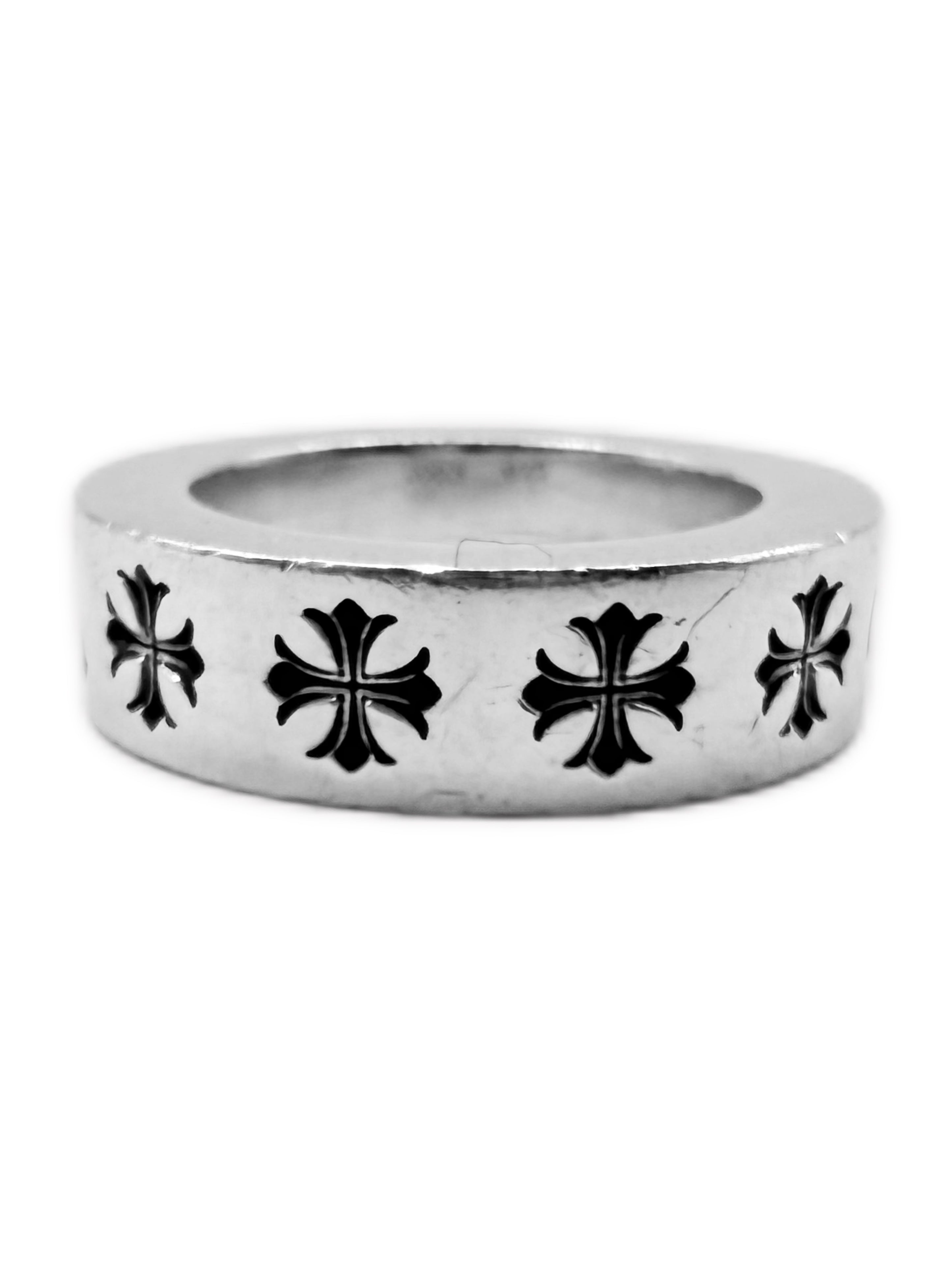 Chrome Hearts Forever 9mm Spacer .925 Silver Ring