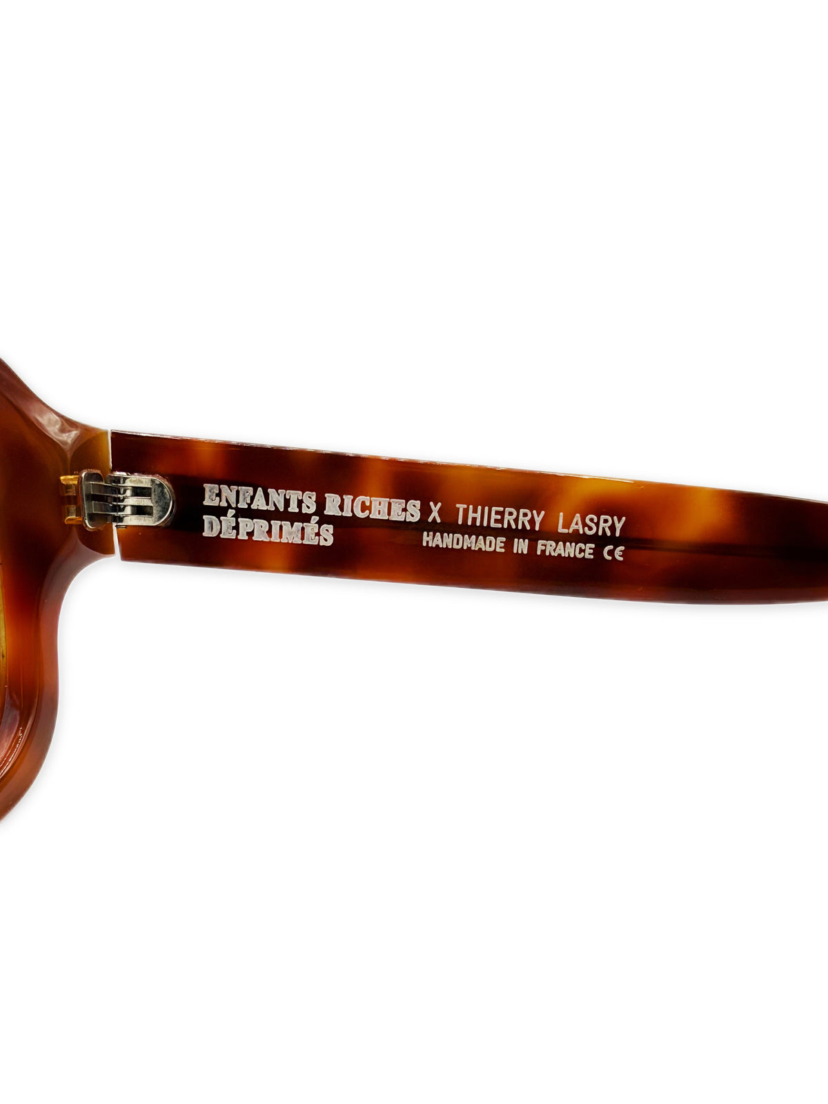 AW20 Enfants Riches Deprimes x Thierry Larry ‘The Isolar - 101’ Tortoise Shell Sunglasses
