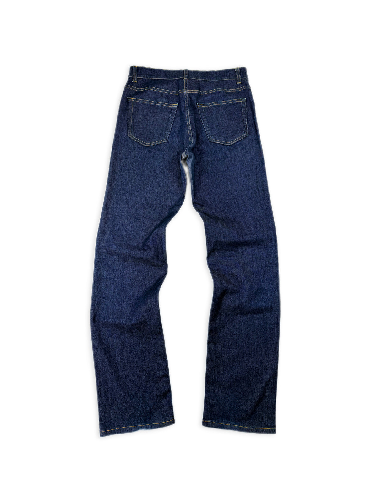 AW04 Helmut Lang Chasity Ball Chain Indigo Blue Denim Jeans