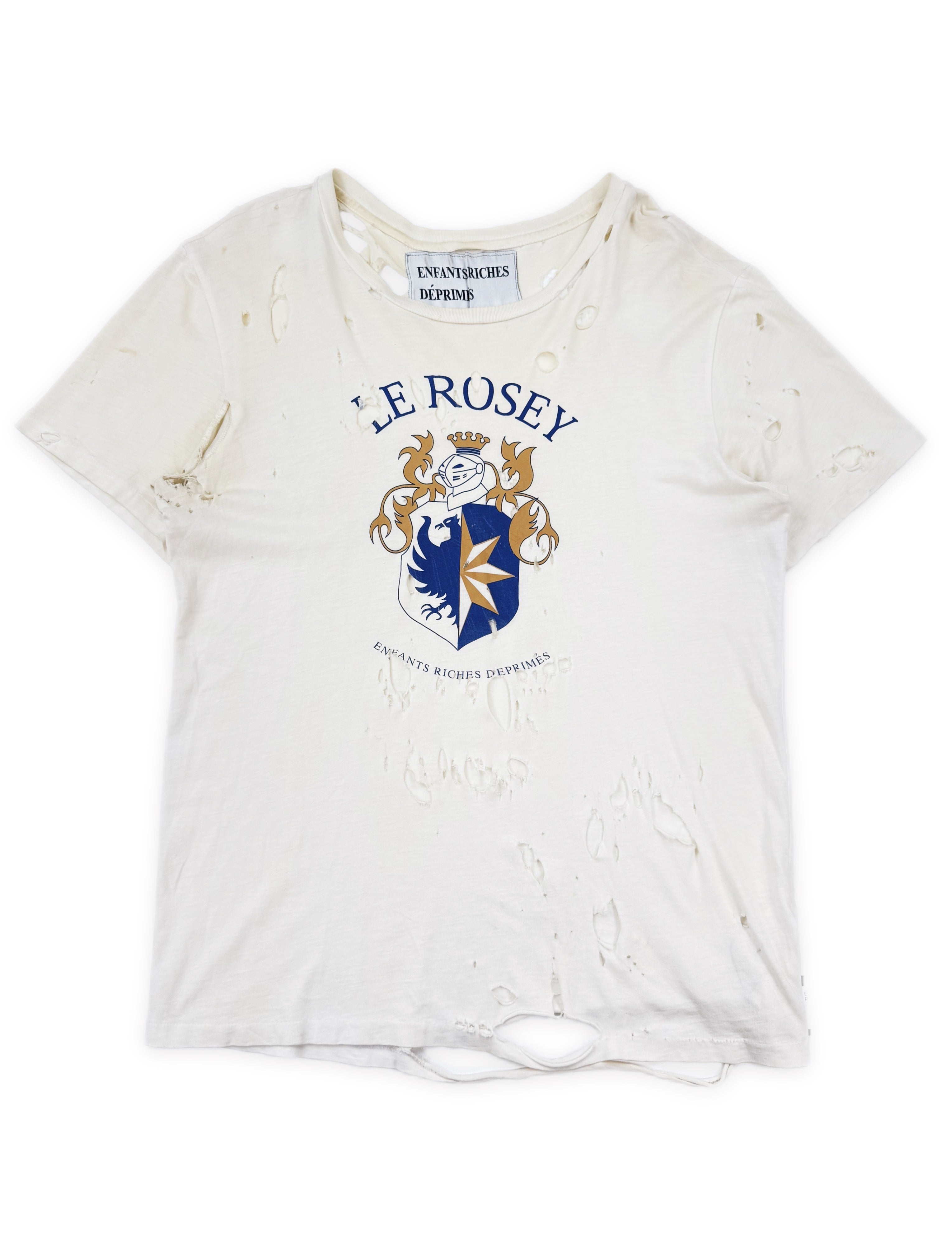 Enfants Riches Deprimes ‘Le Rosey’ OG Release Distressed T-Shirt