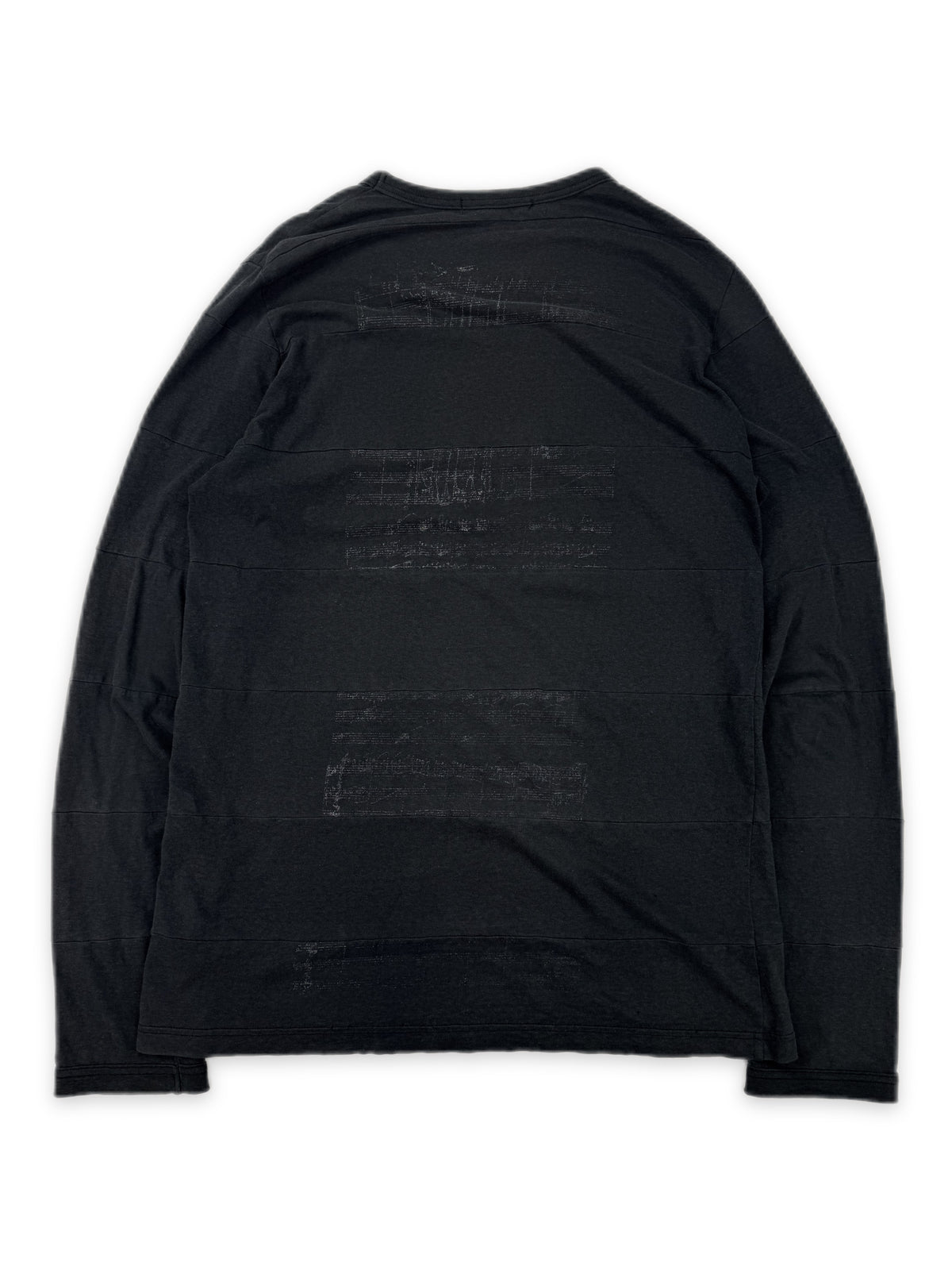 SS06 Undercover Klaus ‘T’ Chuuut Patchwork Long Sleeve Shirt