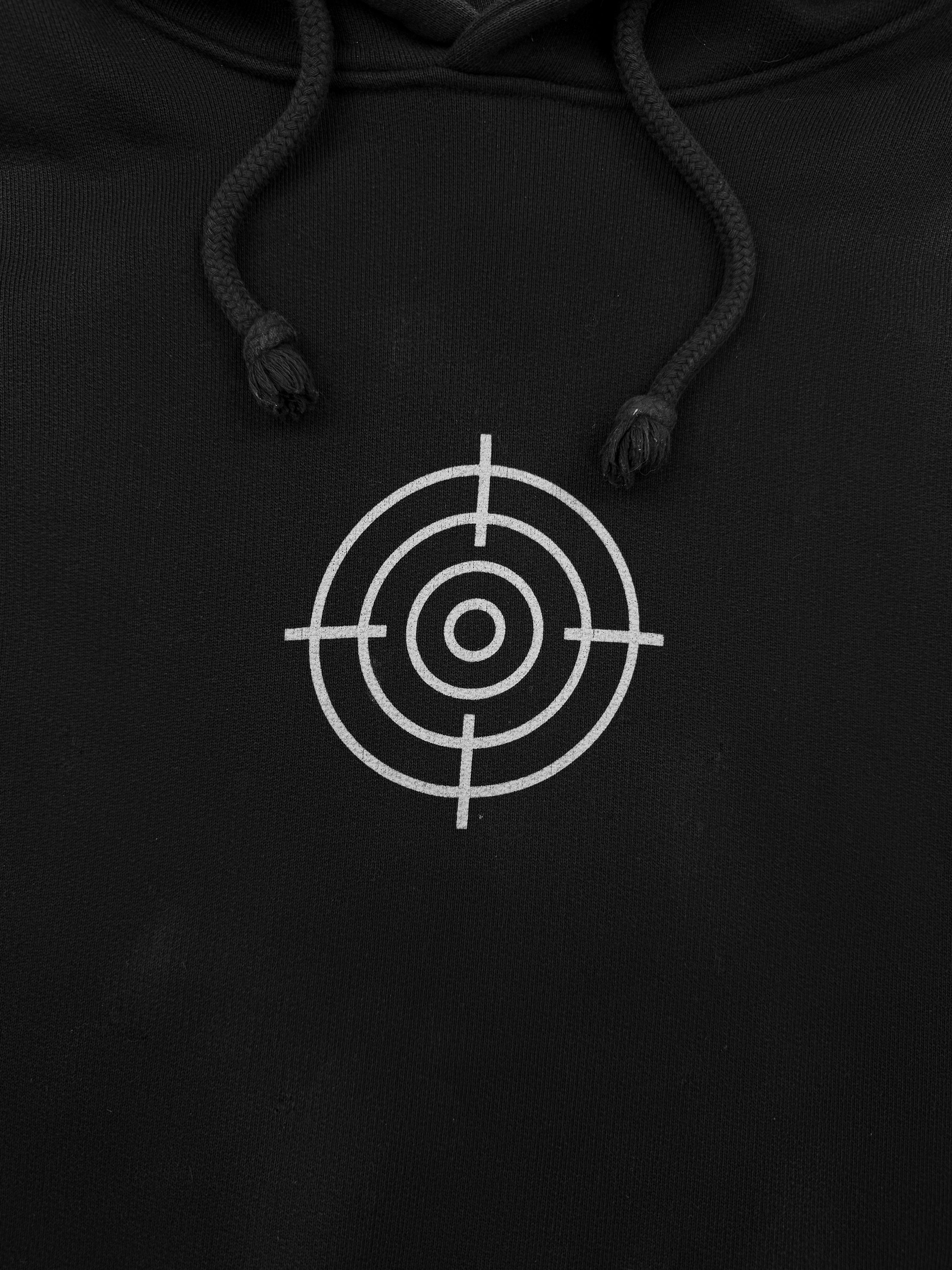 AW16 Vetements ‘Eleven Inch Gun Club’ Target Black Hoodie