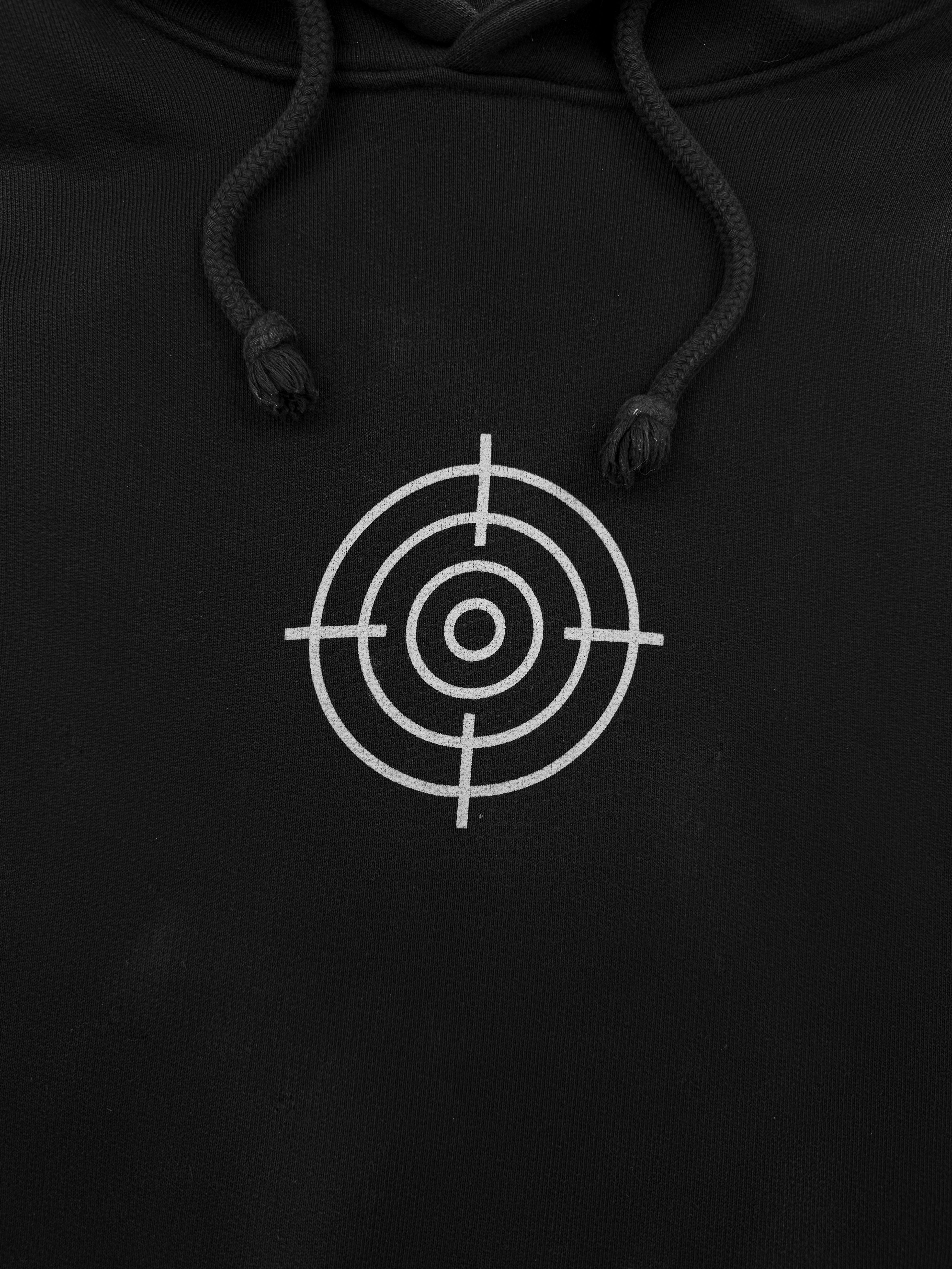 AW16 Vetements ‘Eleven Inch Gun Club’ Target Black Hoodie