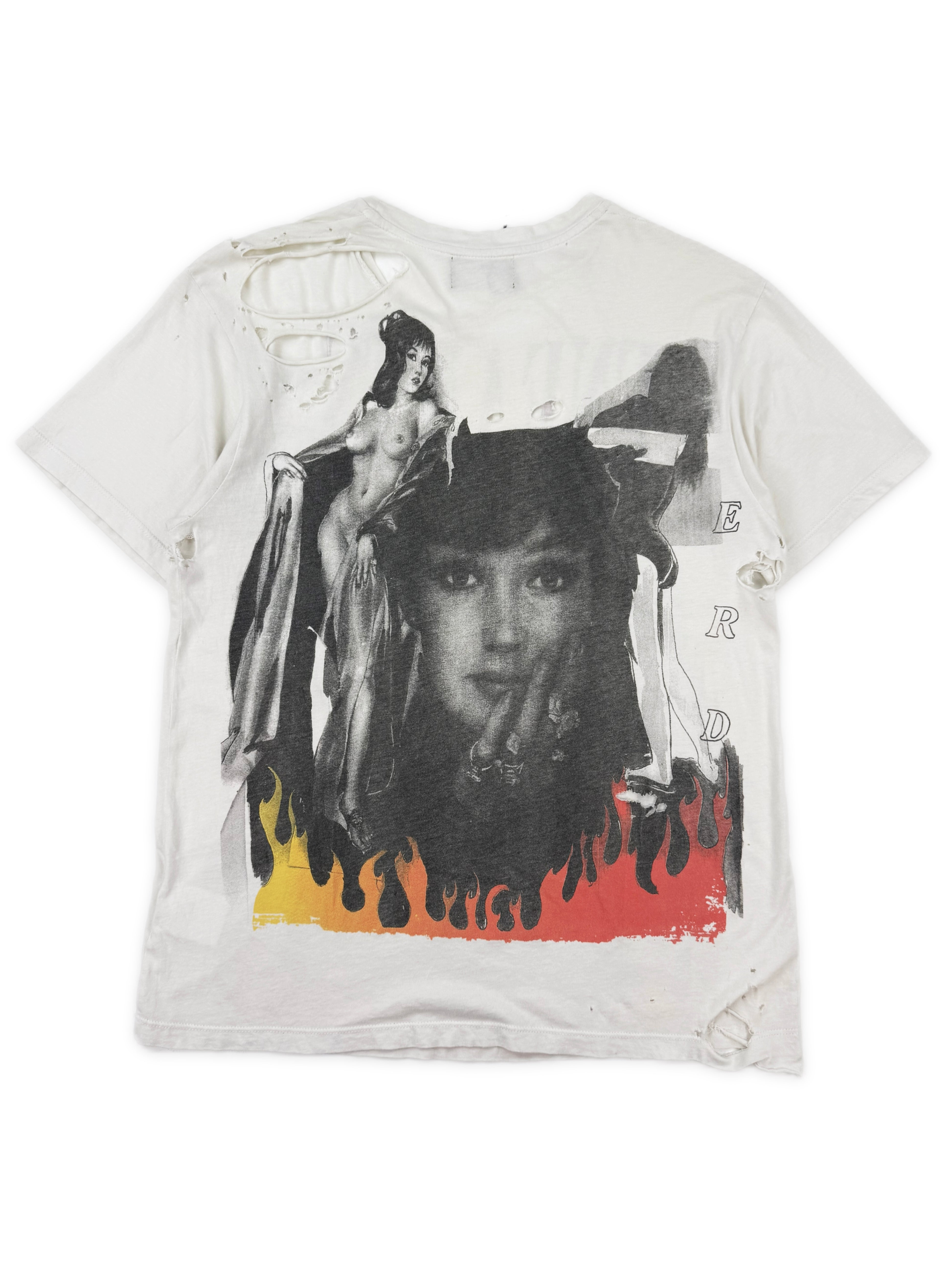 Enfants Riches Deprimes ‘Name Your Poison’ White Graphic T-Shirt