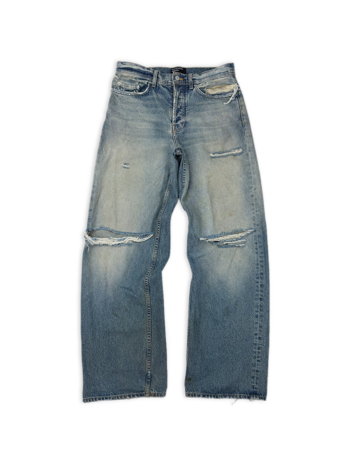 SS24 Enfants Riches Deprimes ‘Corpse Pose’ Sand Wash Denim