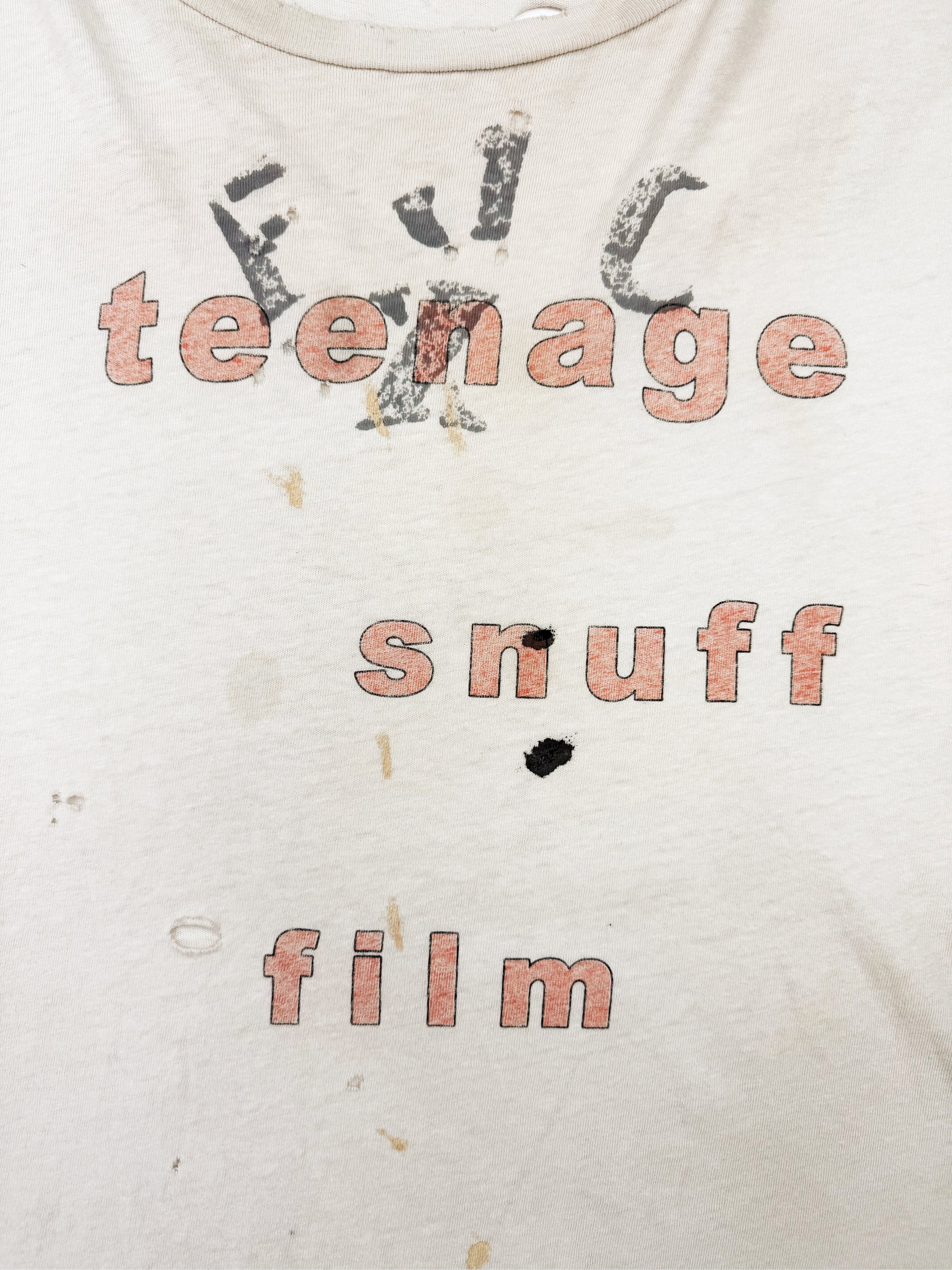 Enfants Riches Deprimes ‘Teenage Snuff Films’ Distressed T-Shirt