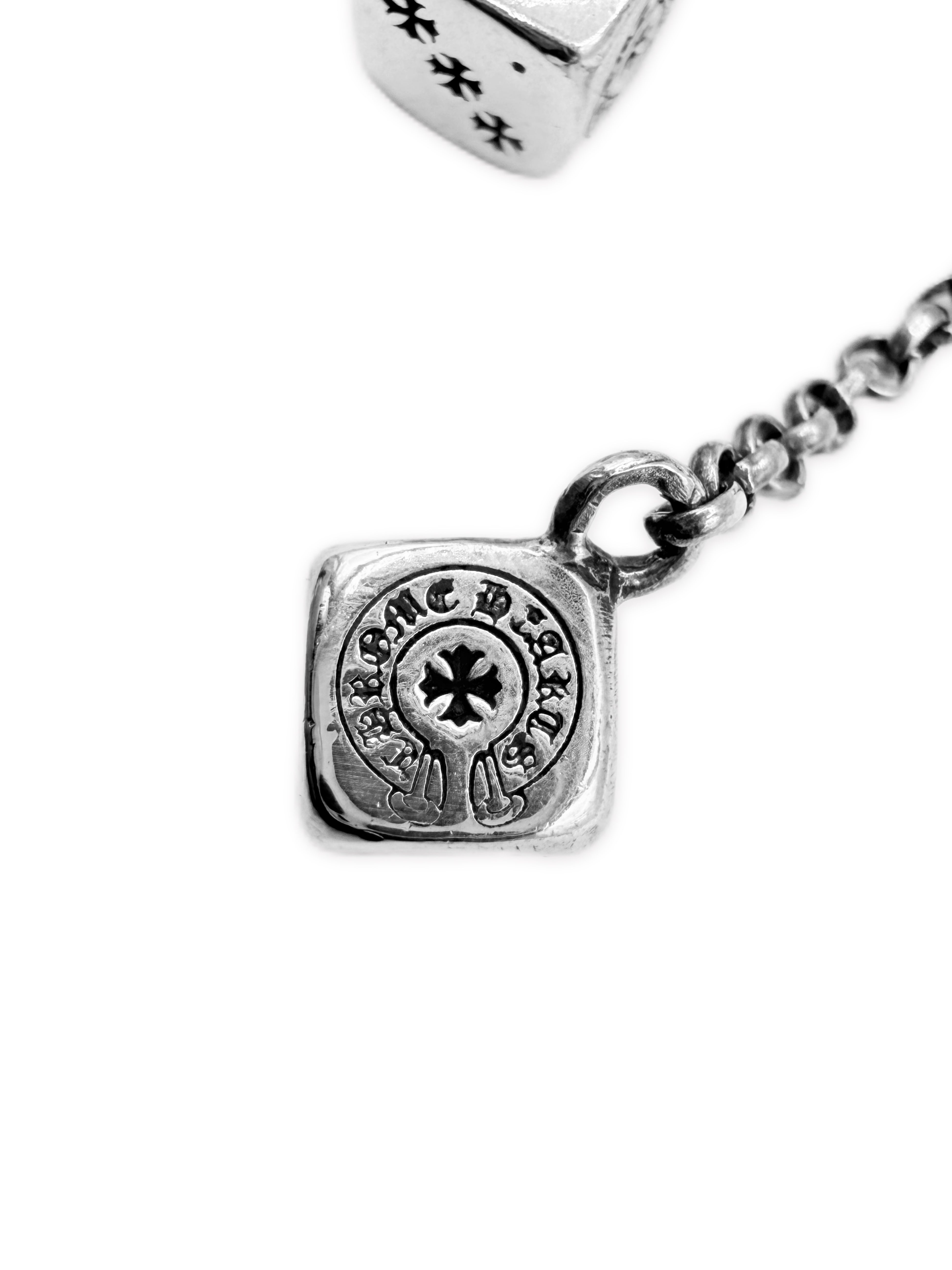 Chrome Hearts Dice Roll Chain Plus .925 Drop Earring
