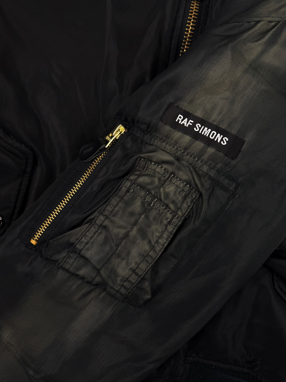 SS00 Raf Simons ‘The Pyramid’ Summa Cum Laude MA-1 Bomber Jacket