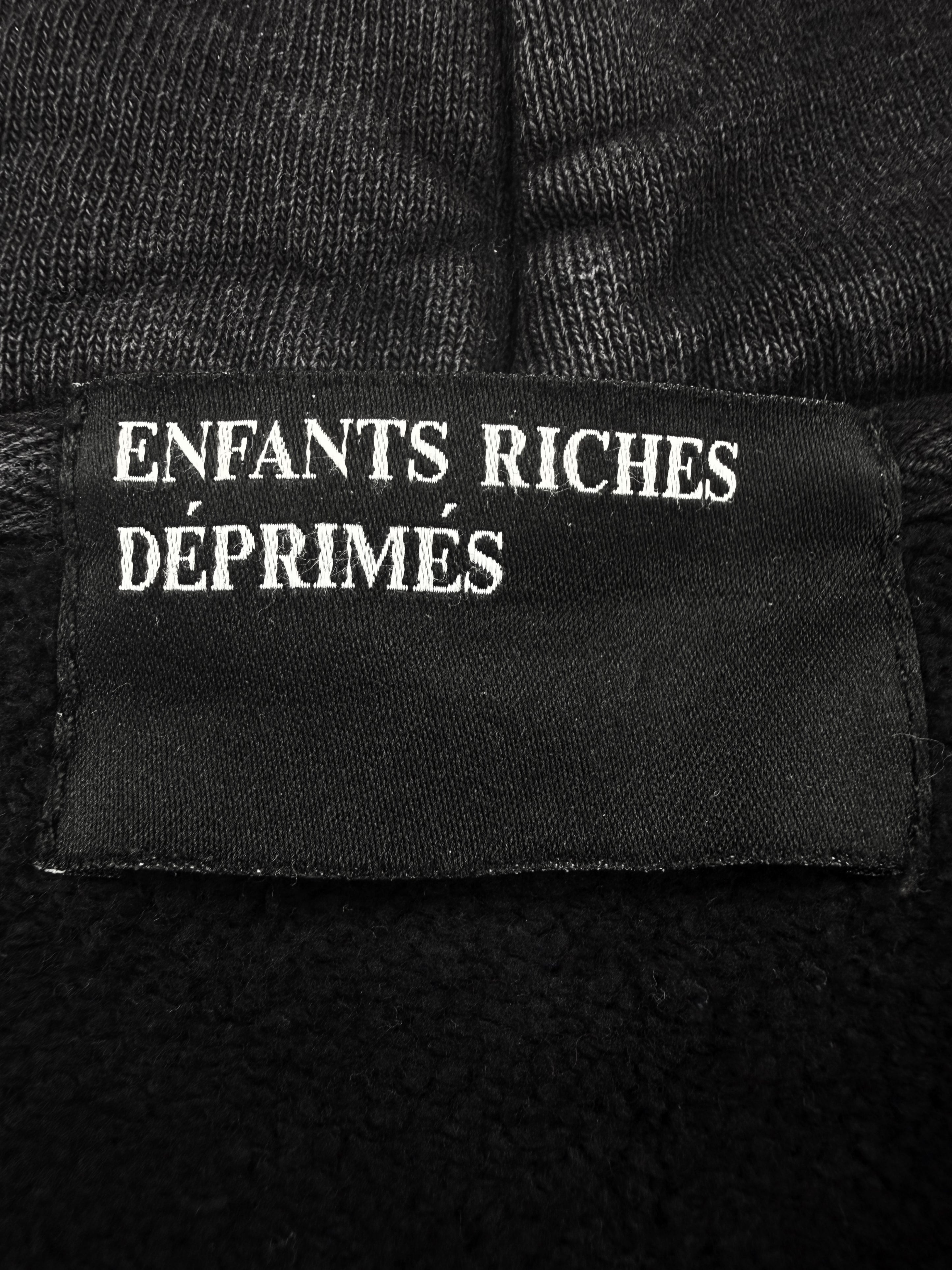AW22 Enfants Riches Deprimes ‘Goth Girl Sucks Soul Through Dick’ Slogan Hoodie