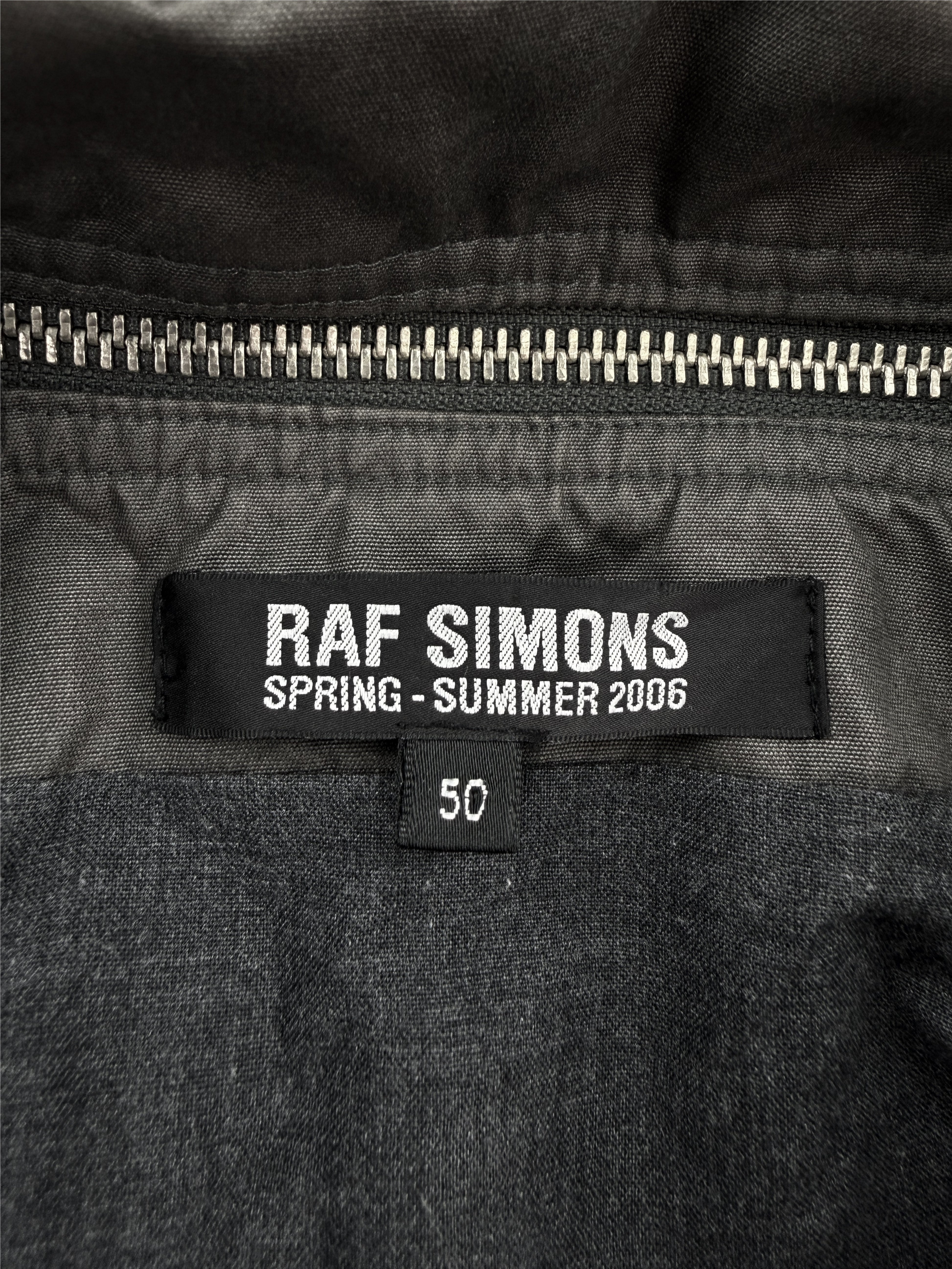 SS06 Raf Simons ‘Icarus Surgit’ Cropped Parachute Cargo Jacket