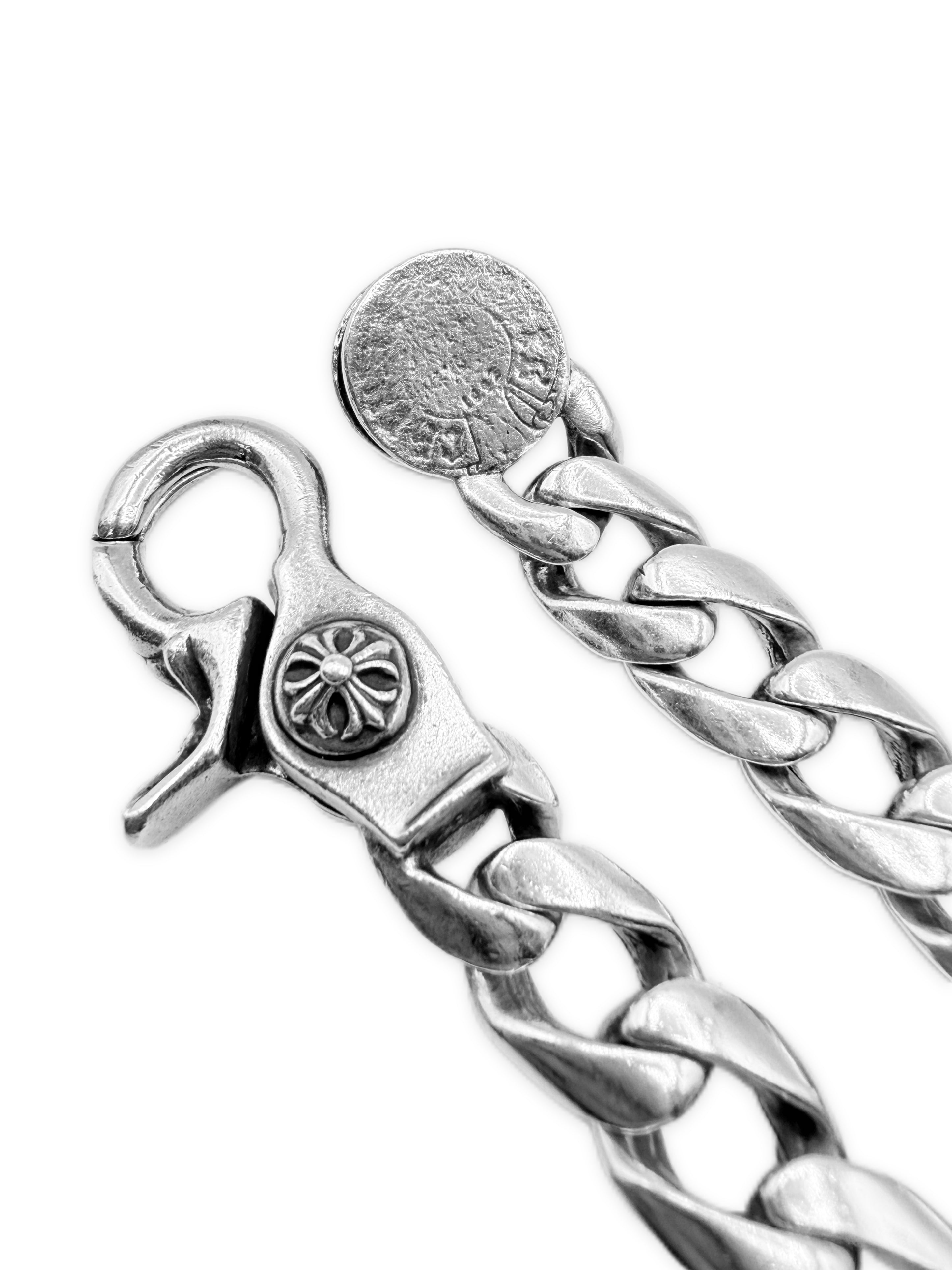 Chrome Hearts Choker Cuban Link Lobster Clasp Necklace