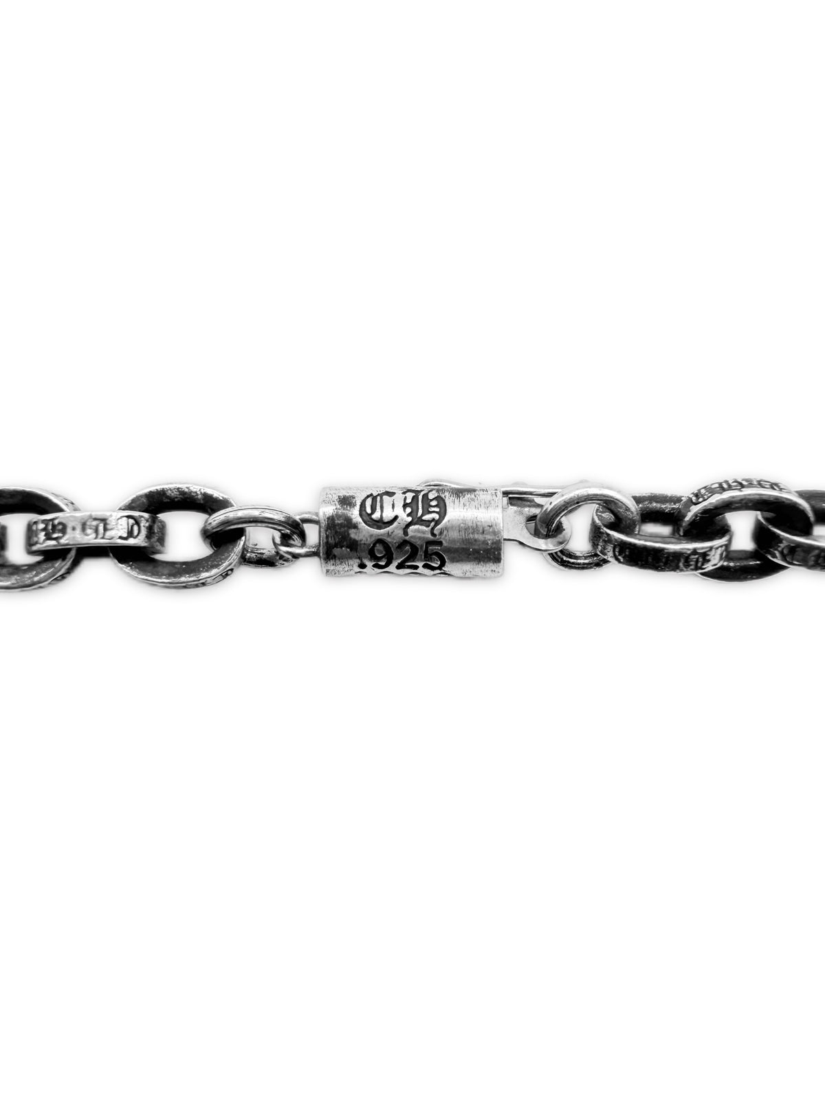 Chrome Hearts 30 in Paper Chain .925 Silver Necklace