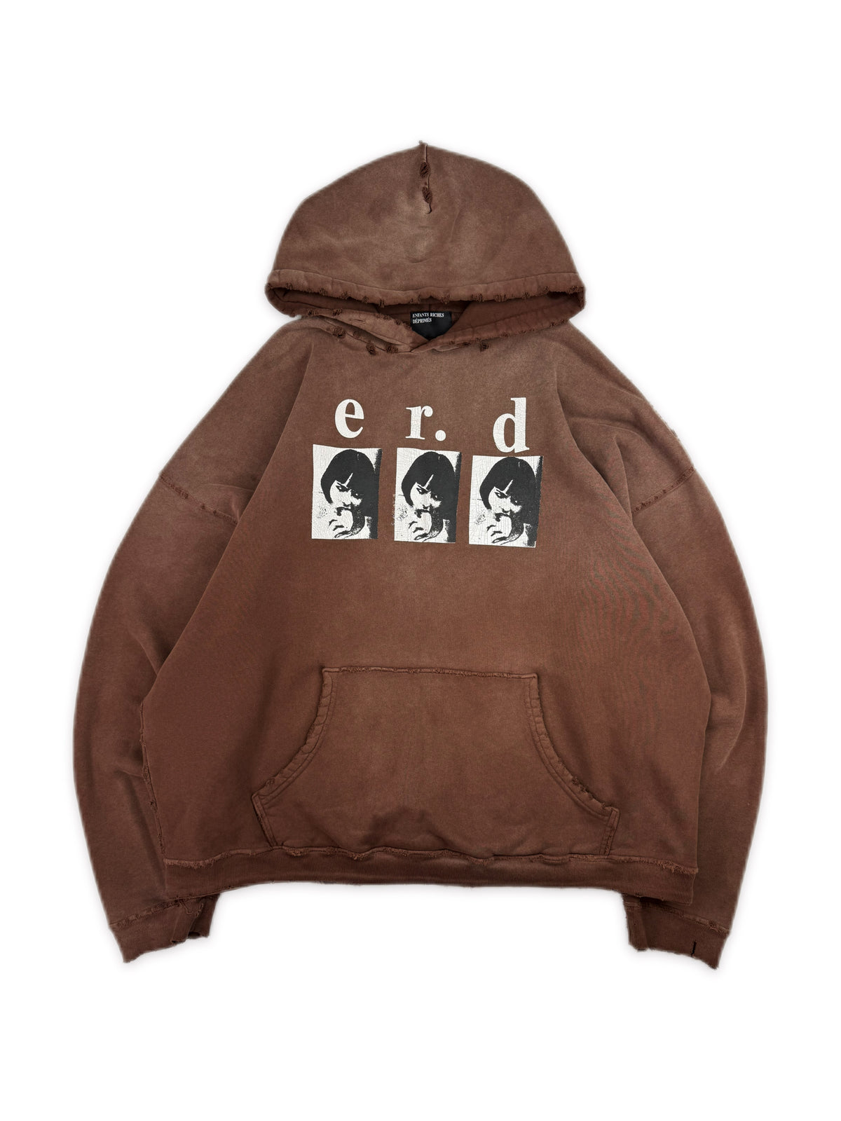 Enfants Riches Deprimes ‘Louise Eats Sandwich’ Brown Hoodie