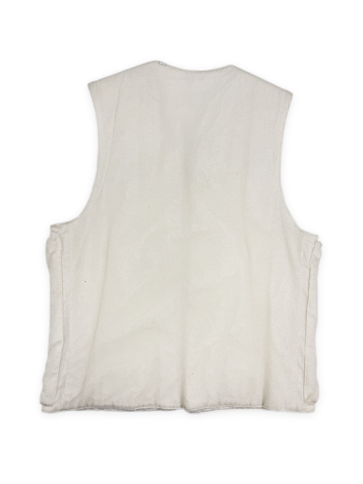 AW99 Helmut Lang Ballistic Nylon Beige Cargo Vest