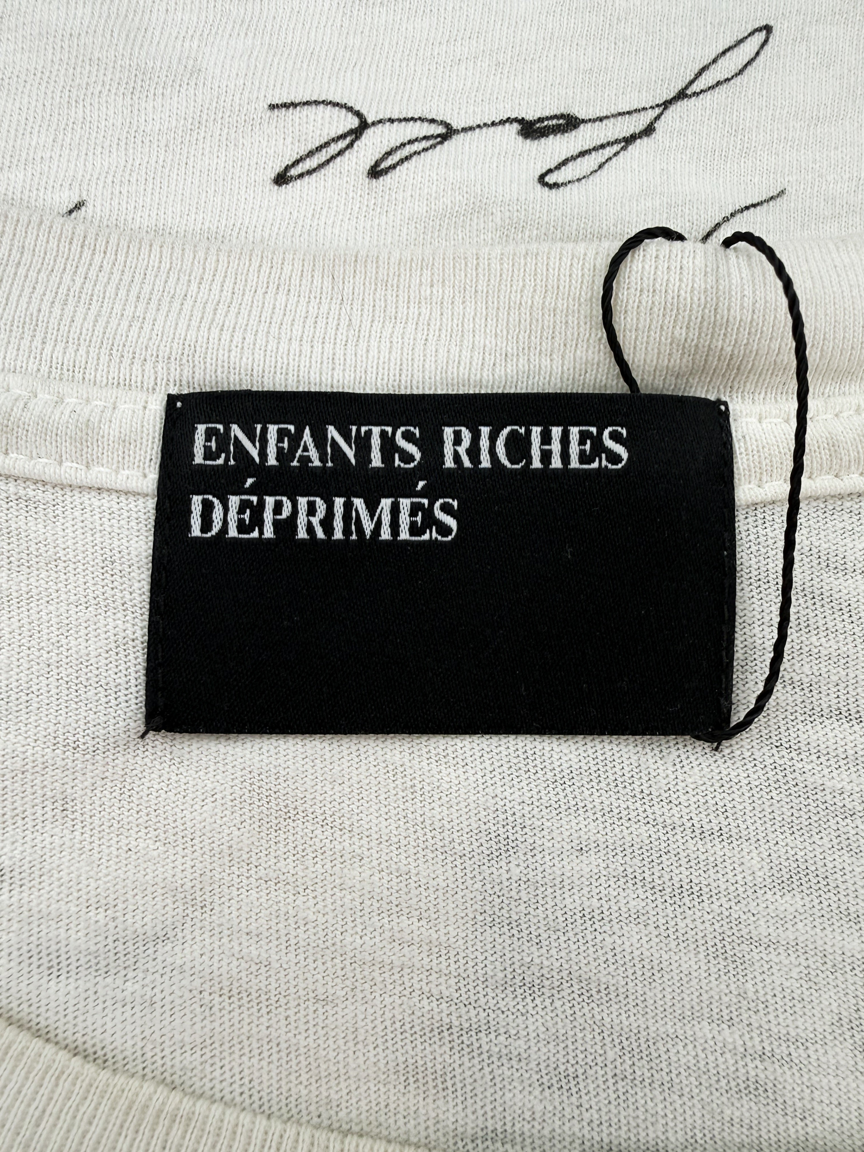 Enfants Riches Deprimes ‘Pharmacist Daughter’ White Graphic T-Shirt