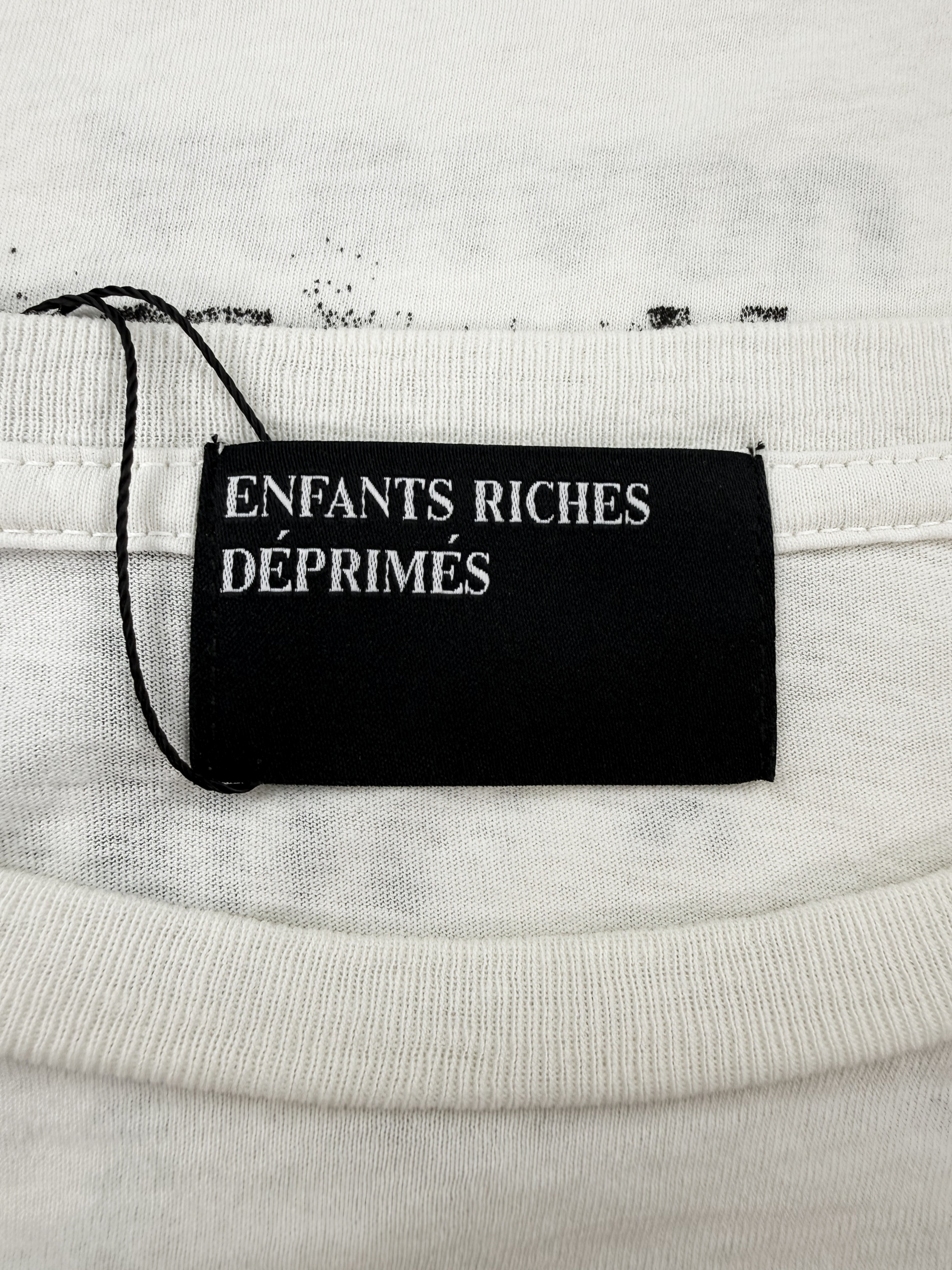 Enfants Riches Deprimes ‘Idi Amin Dada’ White Graphic T-Shirt