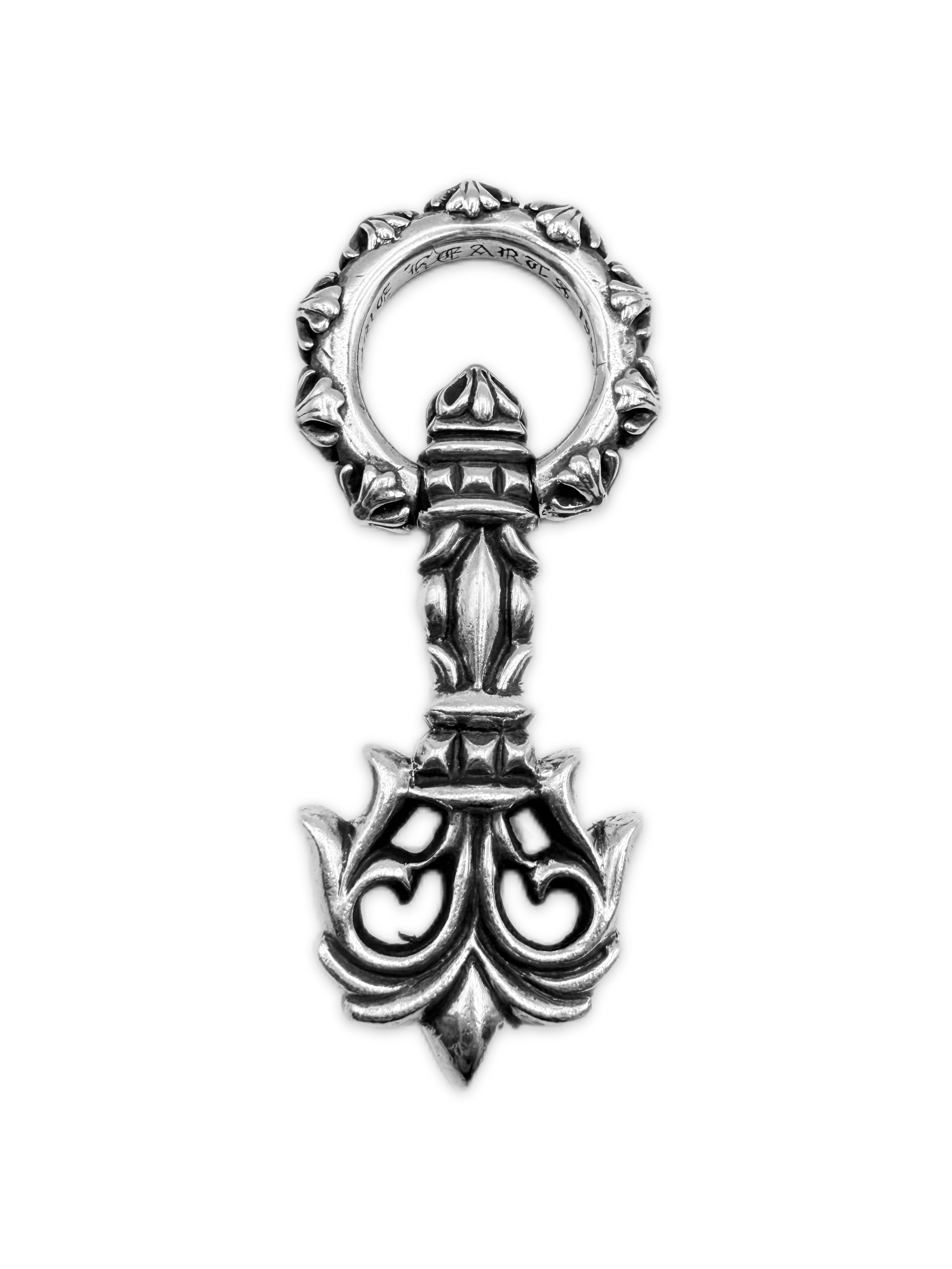 Chrome Hearts Filigree .925 Silver Keychain / Pendant