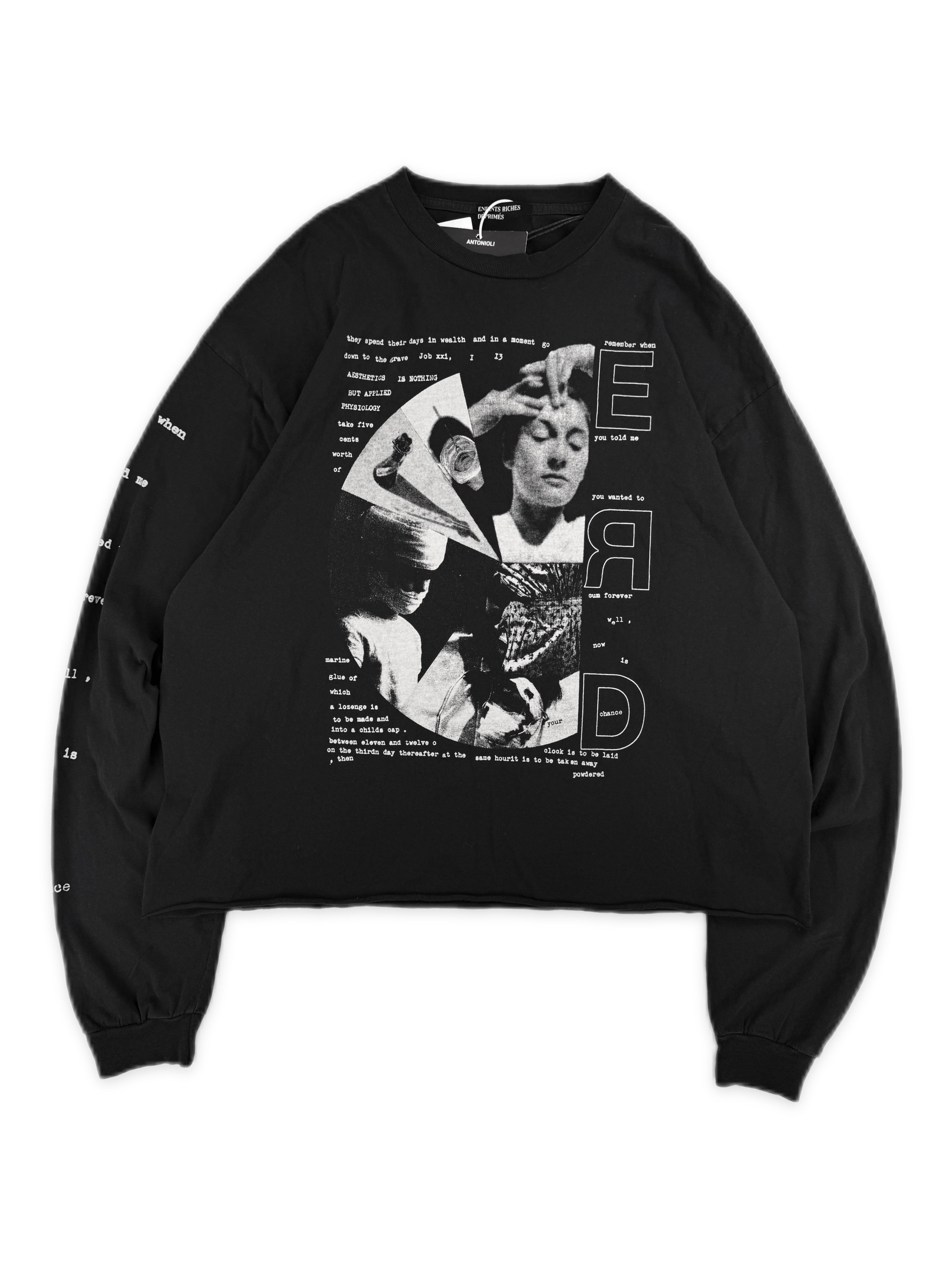 SS25 ENFANTS RICHES DEPRIMES 'REMEMBER WHEN' GRAPHIC LONG SLEEVE