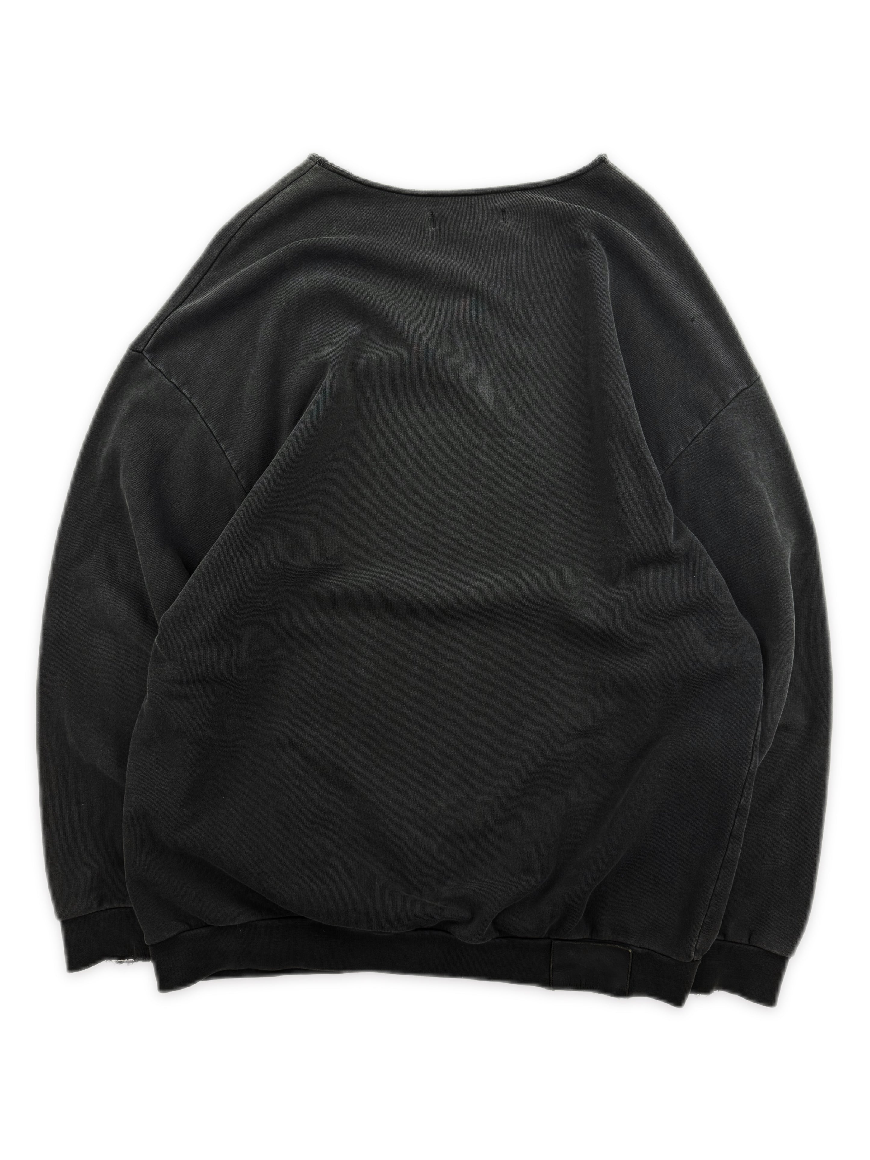 SS03 Raf Simons ‘Consumed’ Purple Graphic Crewneck