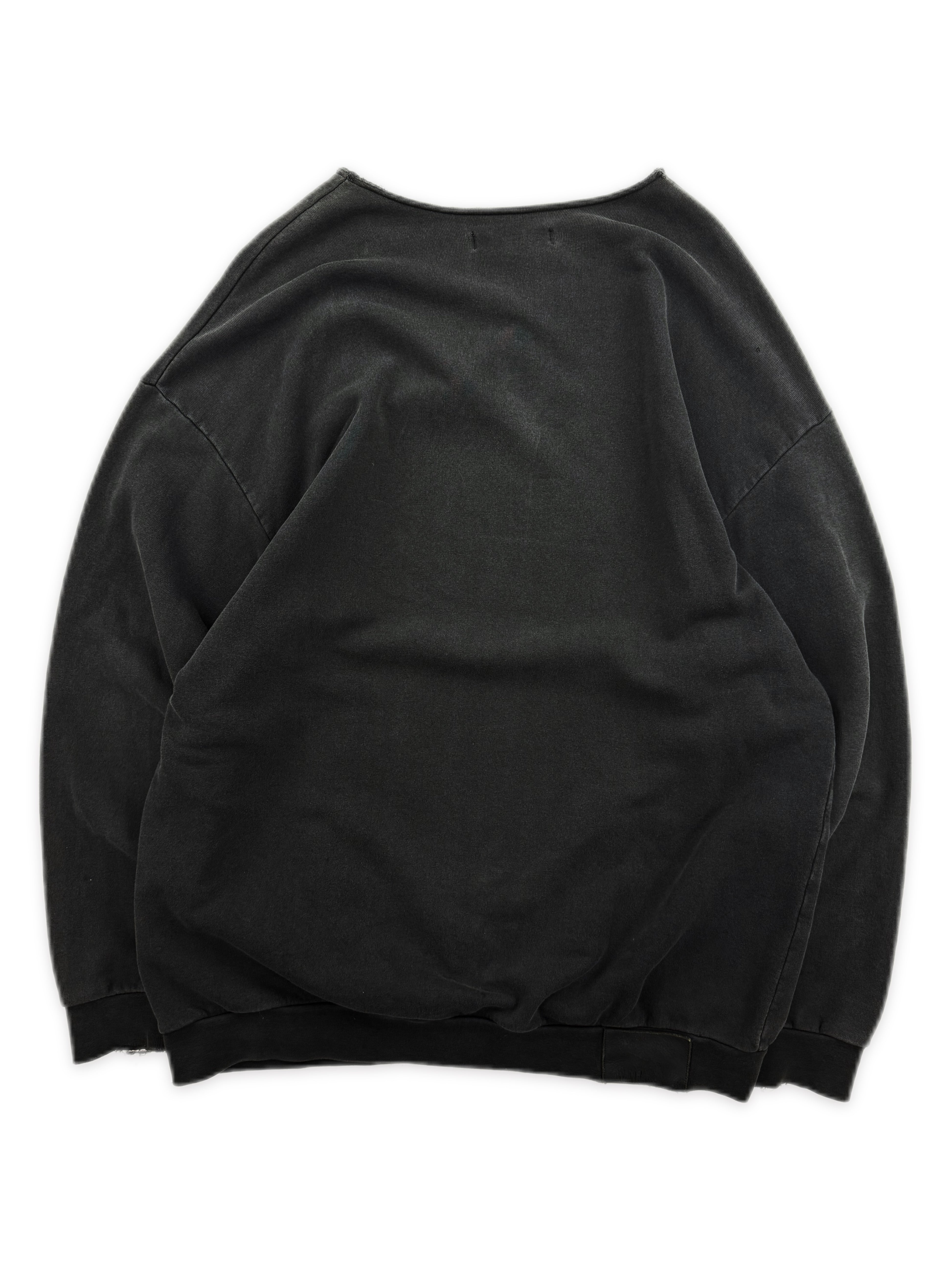 SS03 Raf Simons ‘Consumed’ Purple Graphic Crewneck