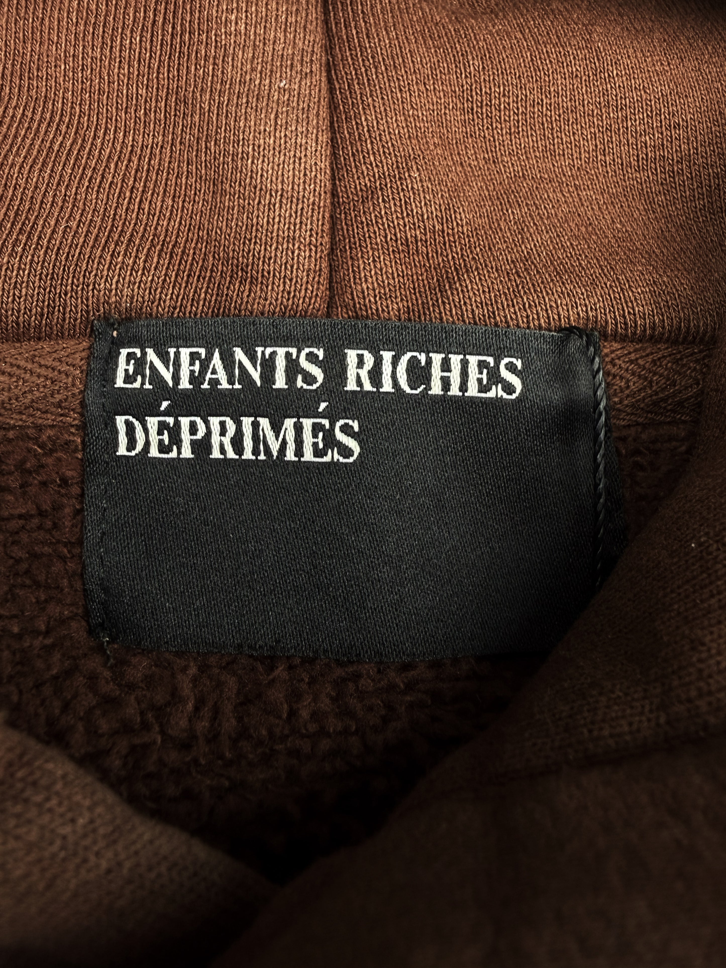 Enfants Riches Deprimes ‘Louise Eats Sandwich’ Brown Hoodie