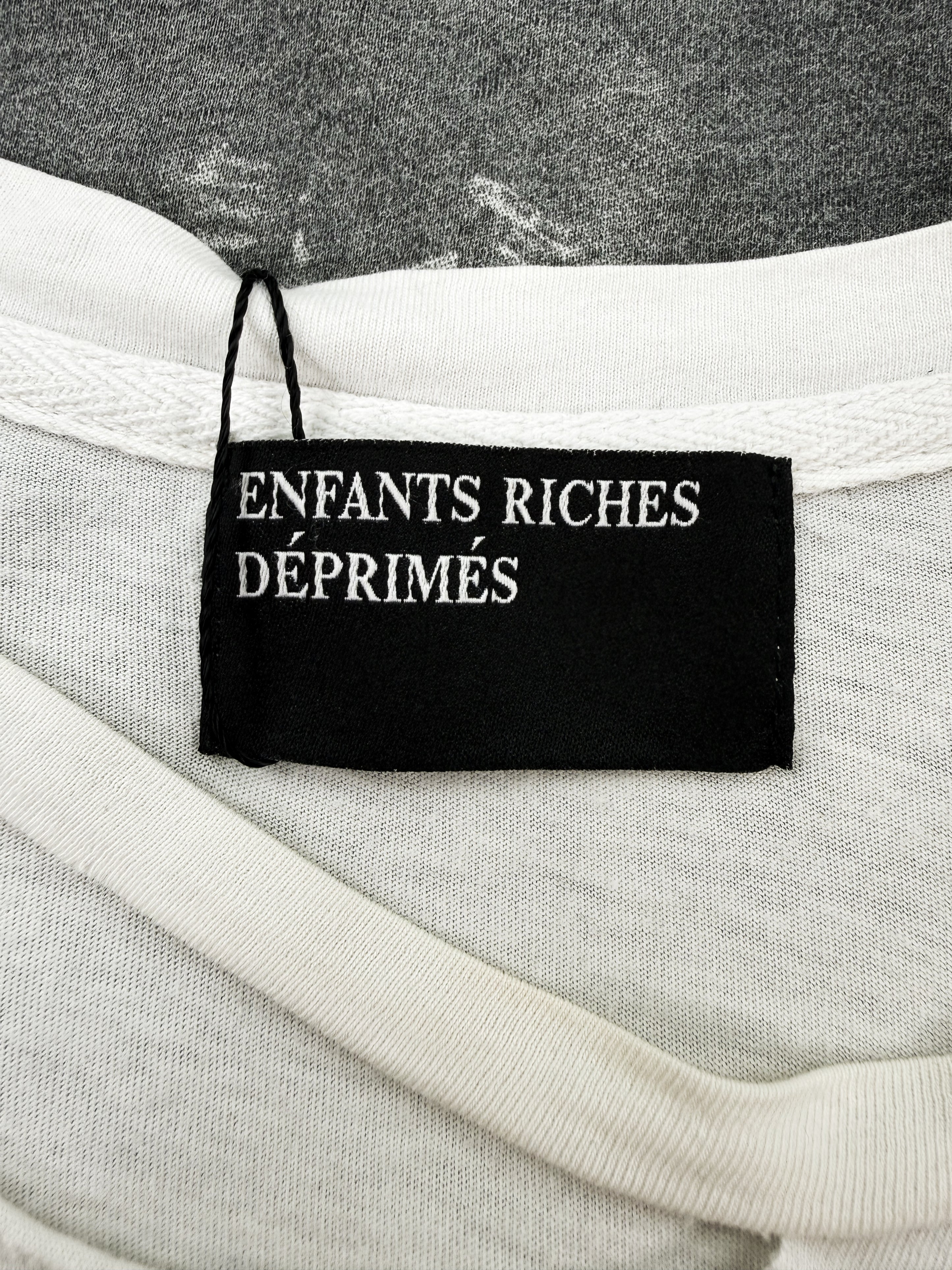 Enfants Riches Deprimes ‘Name Your Poison’ White Graphic T-Shirt