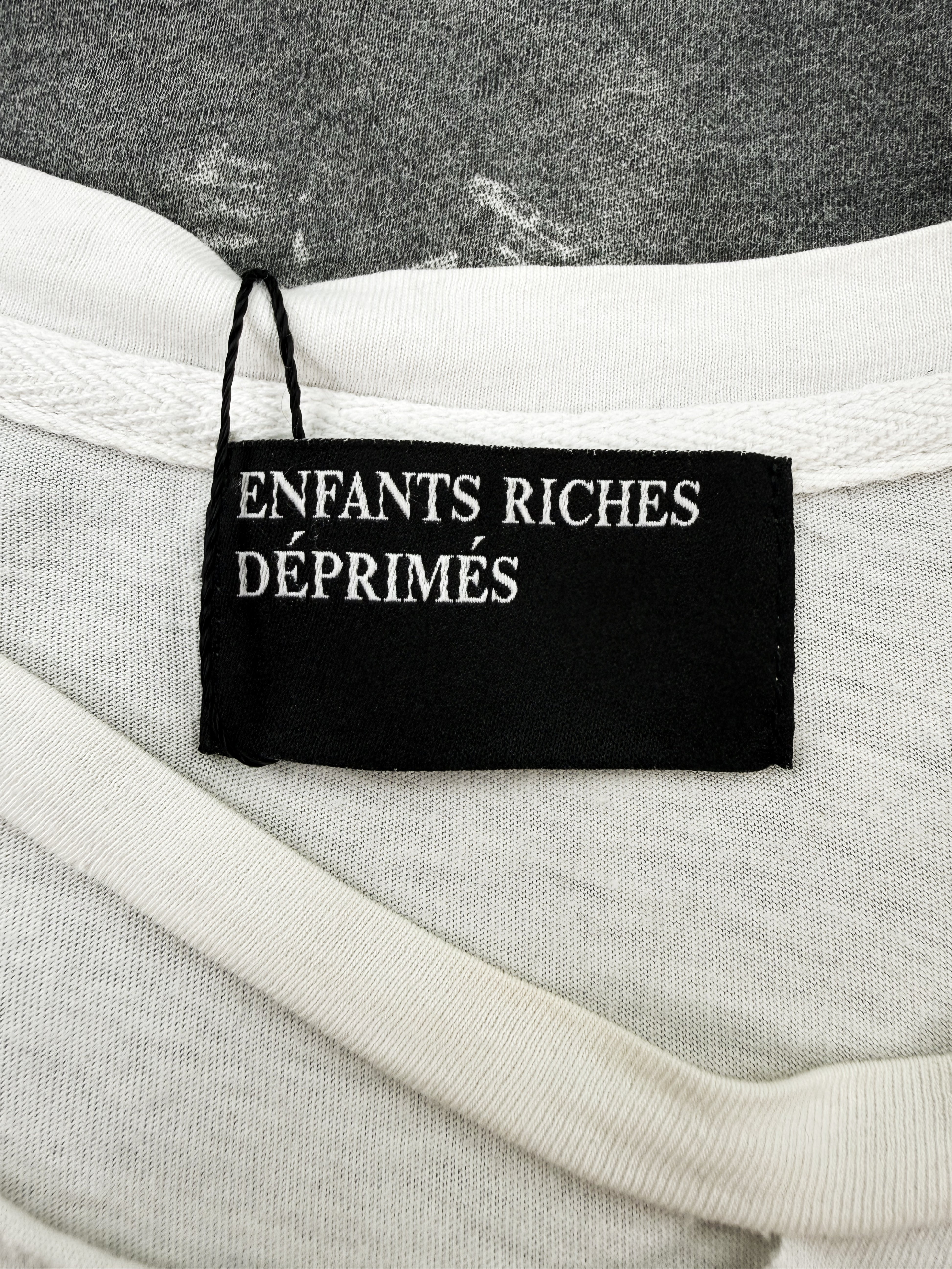 Enfants Riches Deprimes ‘Name Your Poison’ White Graphic T-Shirt