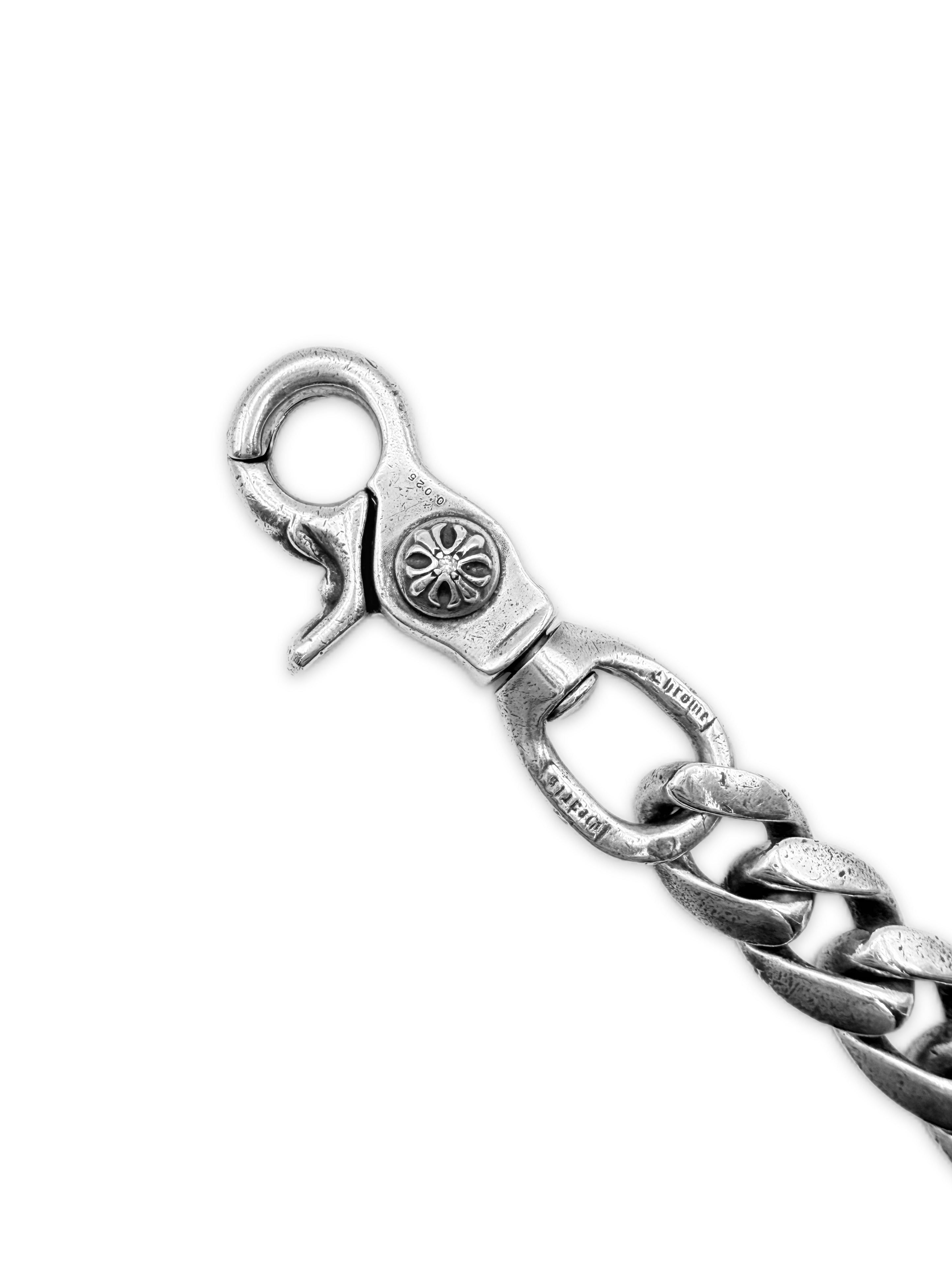 Chrome Hearts Diamond Aftermarket Cuban Link Lobster Keychain