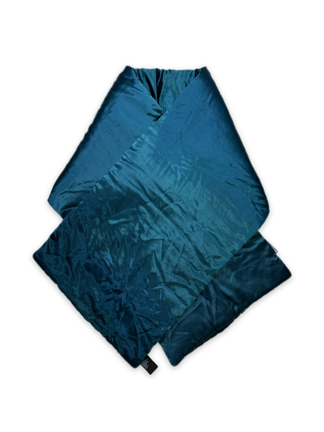 Balenciaga XXL Teal Puffer Scarf / Shall