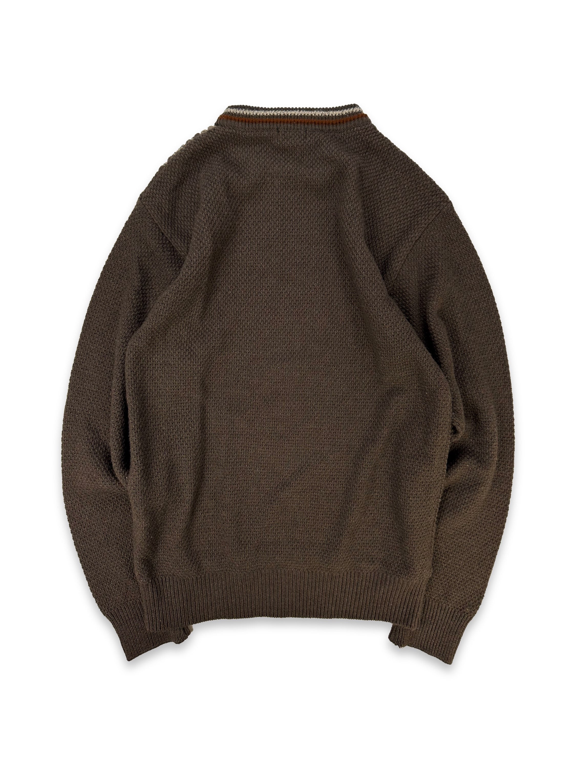 00s Kansai Yamamoto Cable Knit Tonal Sweater