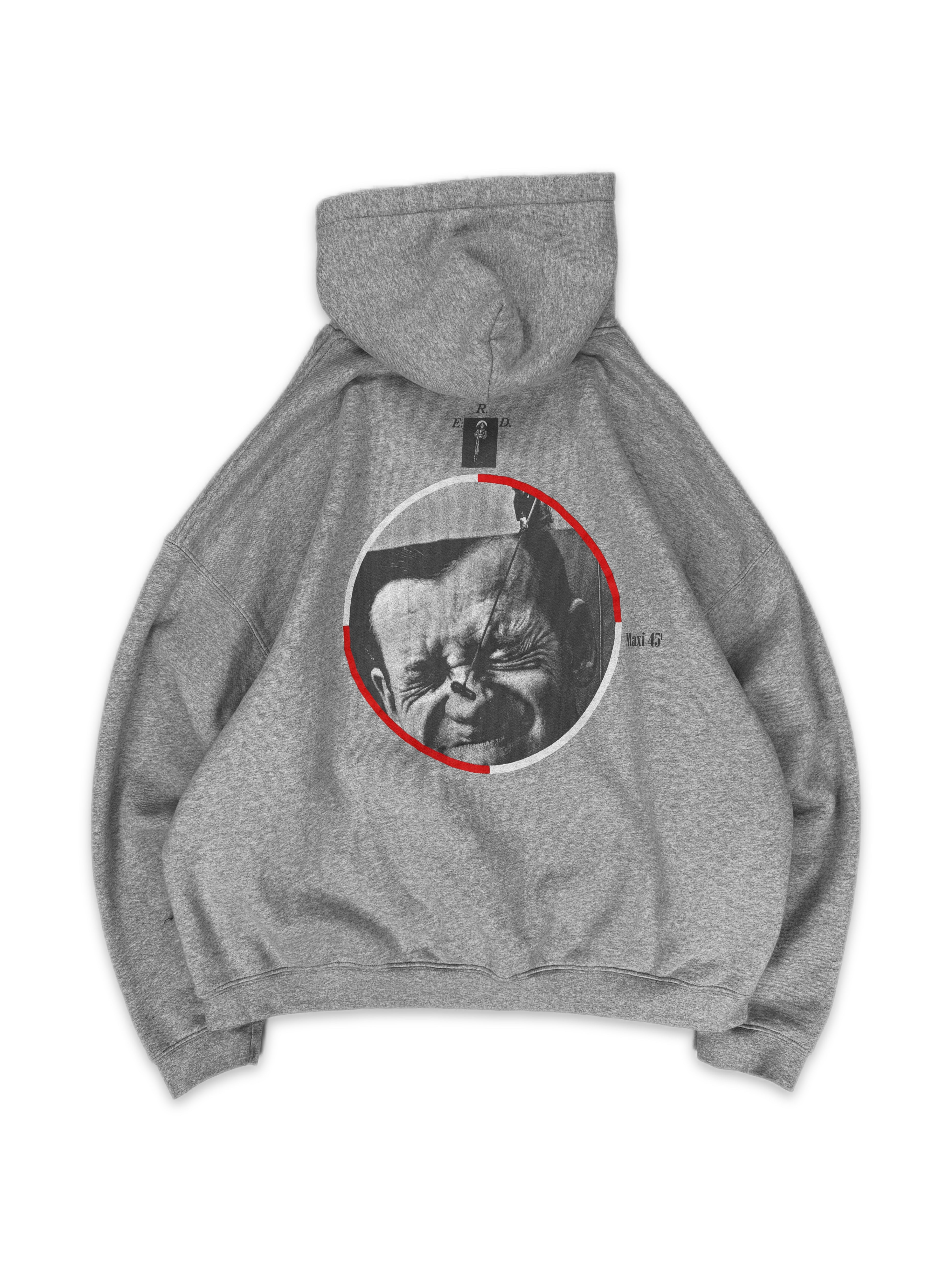 Enfants Riches Deprimes ‘Broom Chain Face’ Heather Grey Hoodie