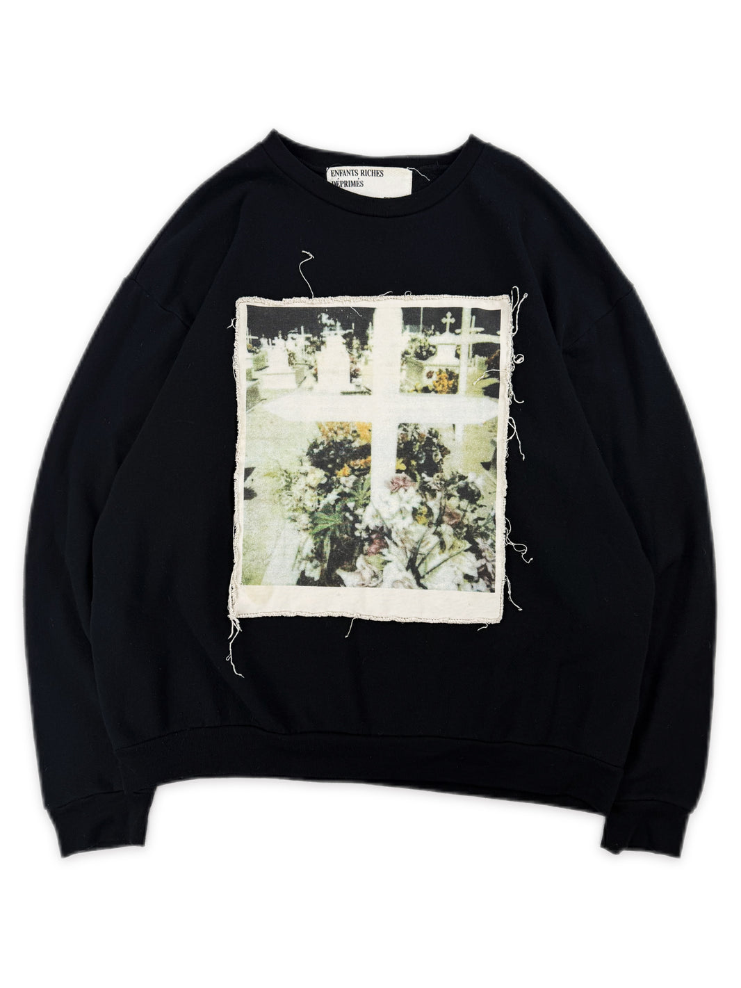 SS16 Enfants Riches Déprimés x Cy Twombly Cemetery Canvas Sweater