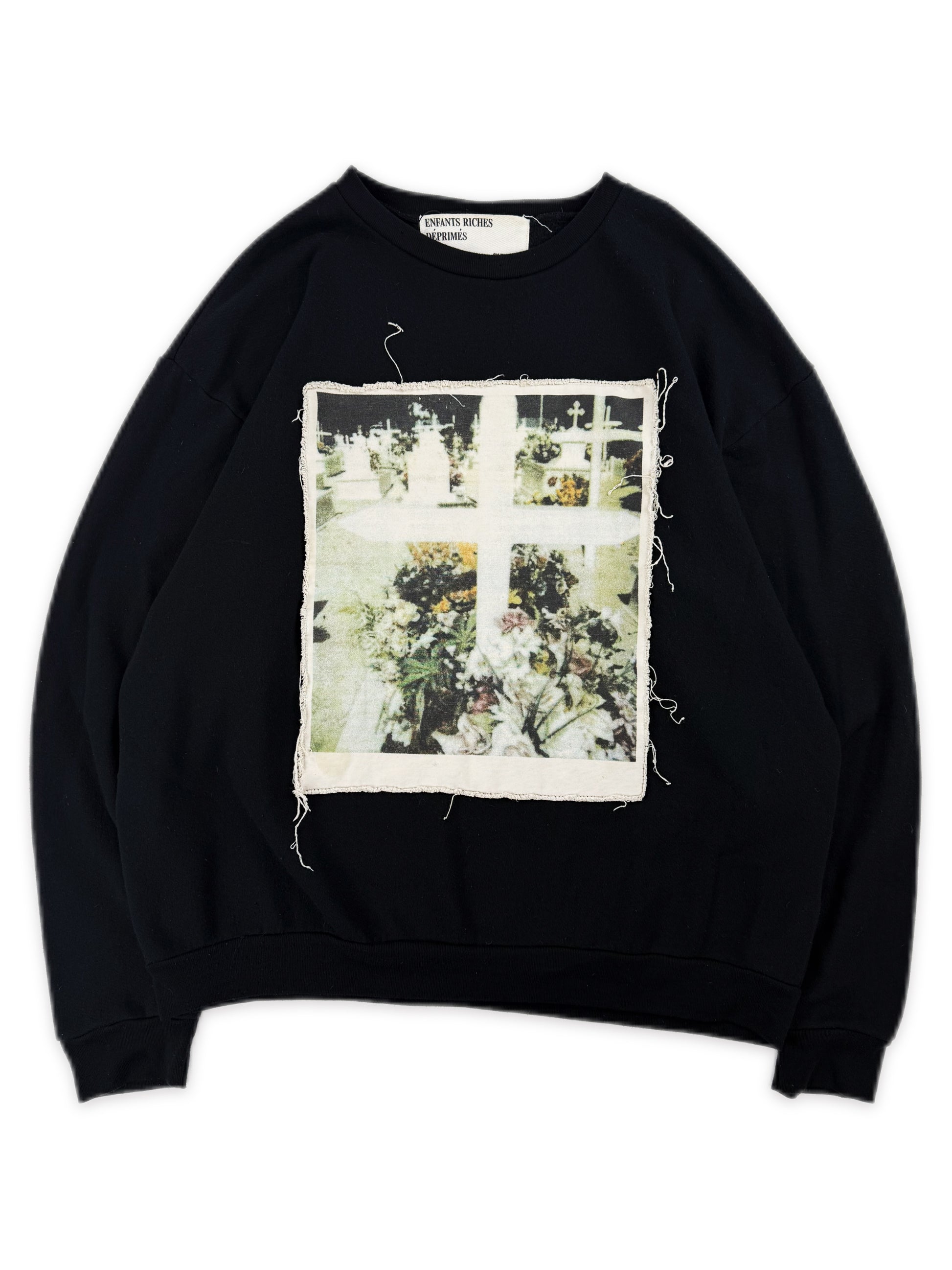 SS16 Enfants Riches Déprimés x Cy Twombly Cemetery Canvas Sweater