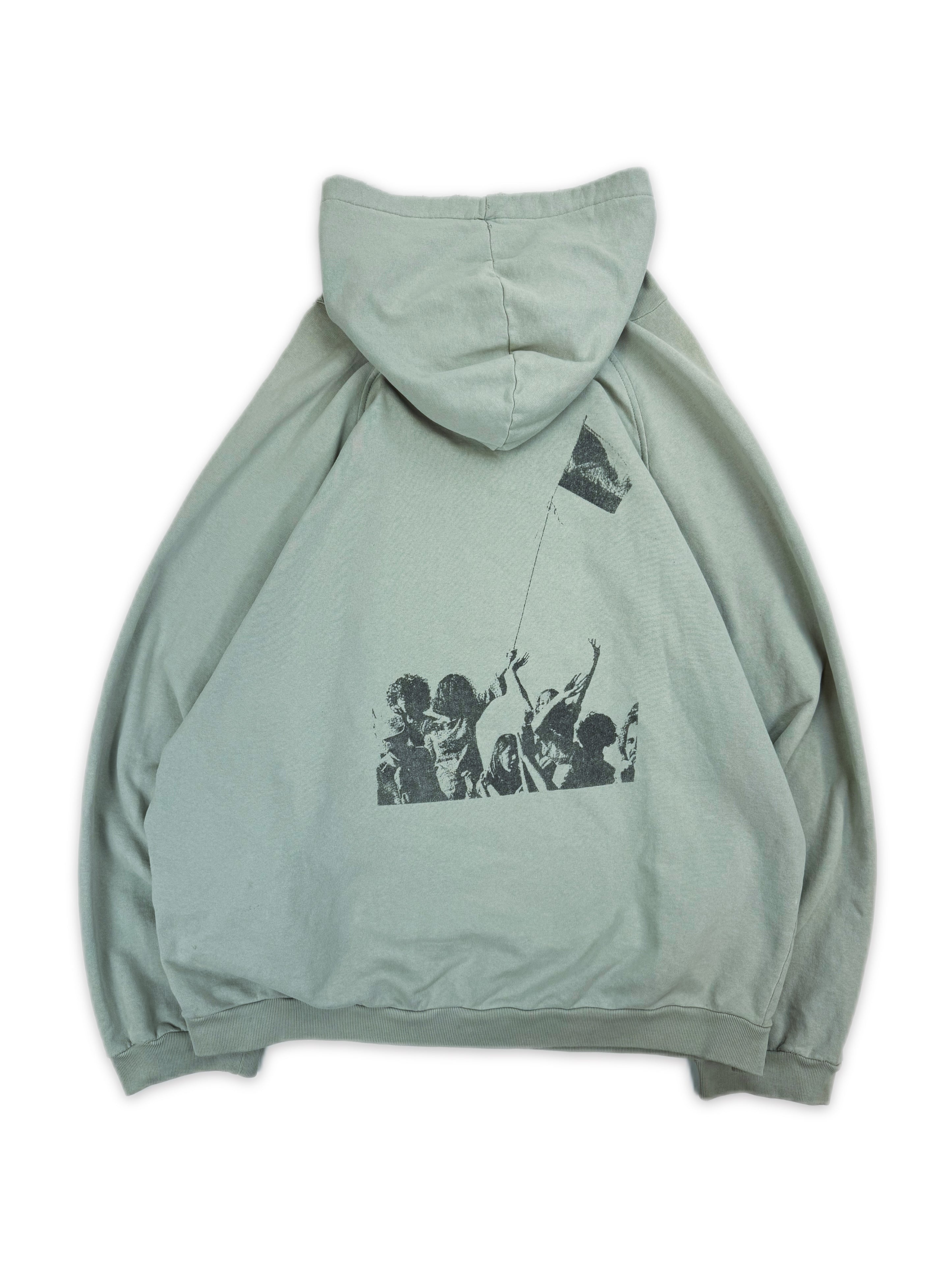 SS02 Raf Simons ‘Terror’ Kollaps Graphic Oversized Hoodie