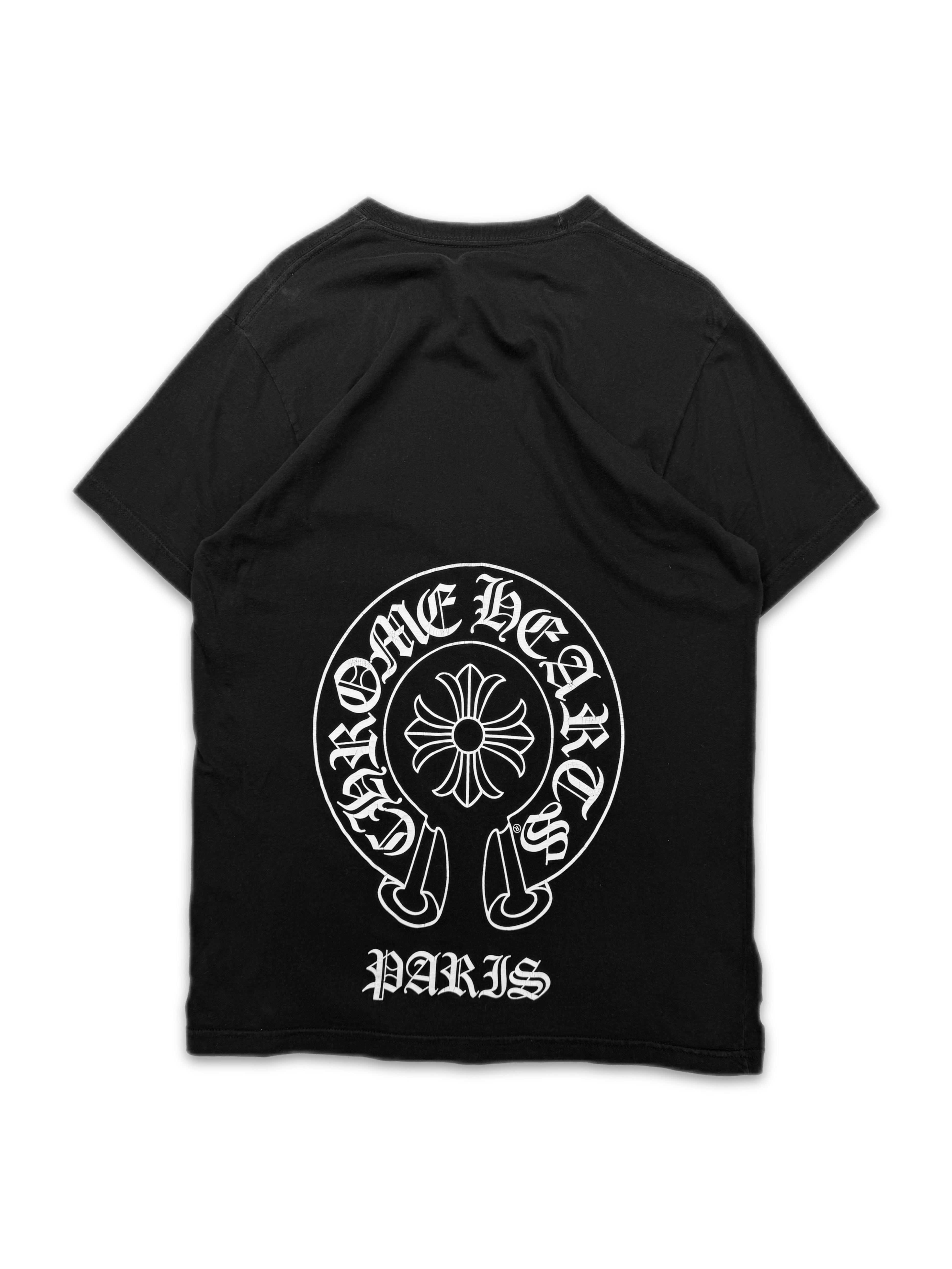 Chrome Hearts Paris Exclusive Horse Shoe Logo T-Shirt