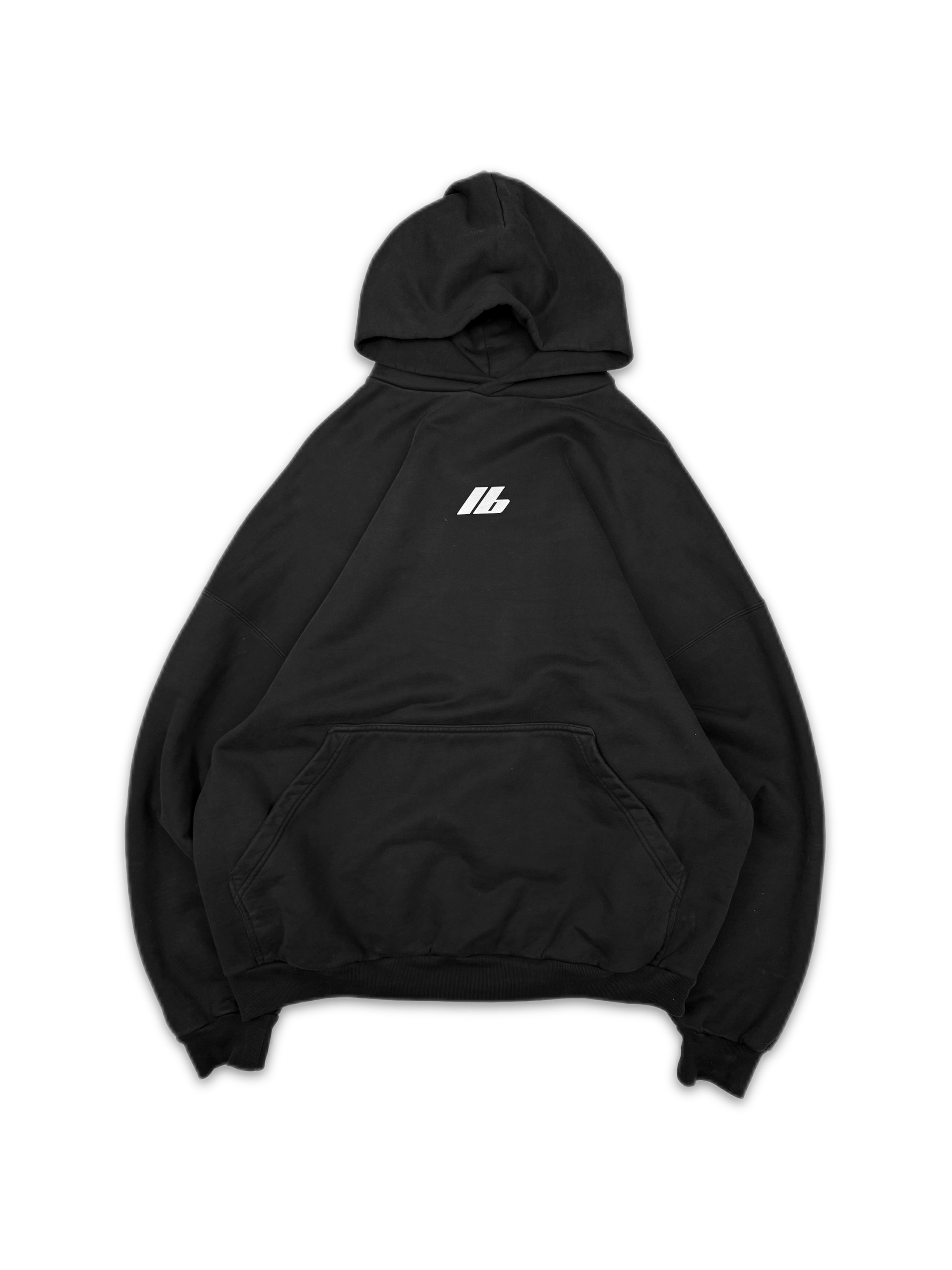 AW24 Balenciaga Activewear 3M Heavyweight Sport Logo Hoodie