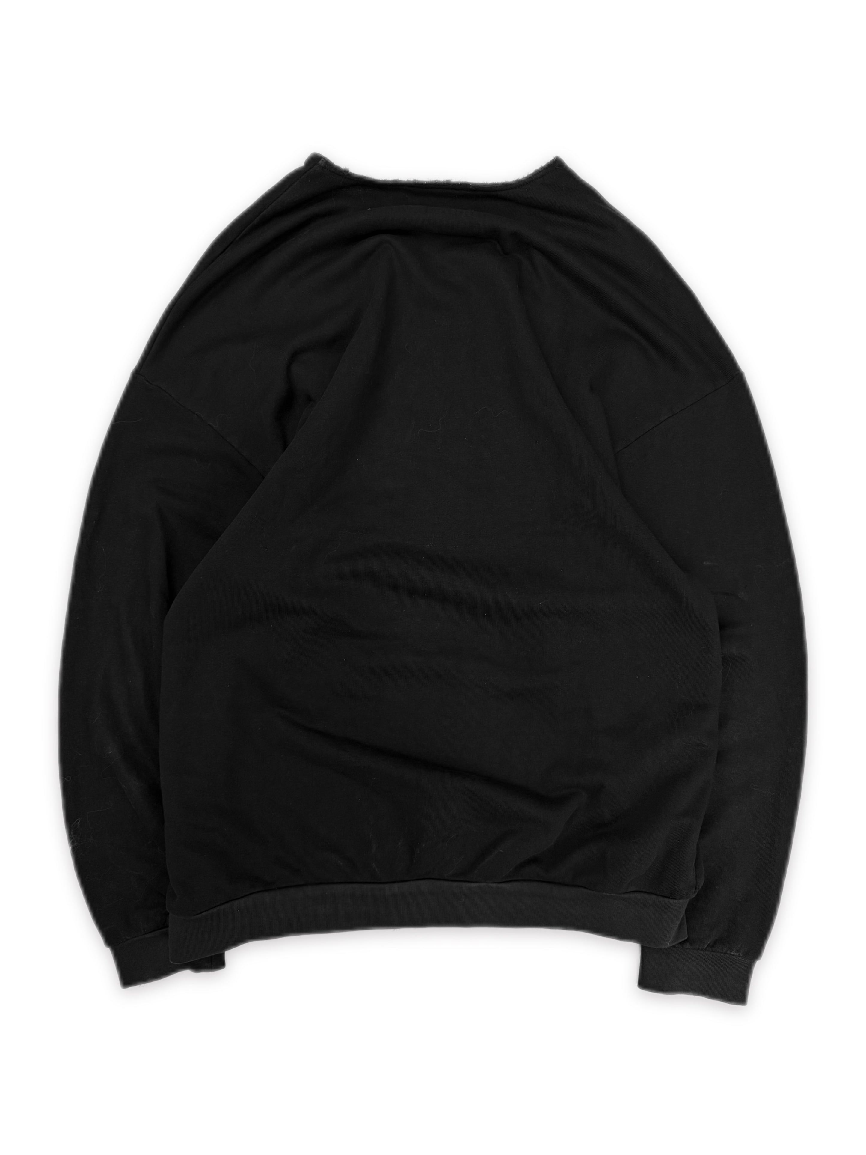 AW03 Raf Simons ‘Closer’ Collage Graphic Raglan Crewneck