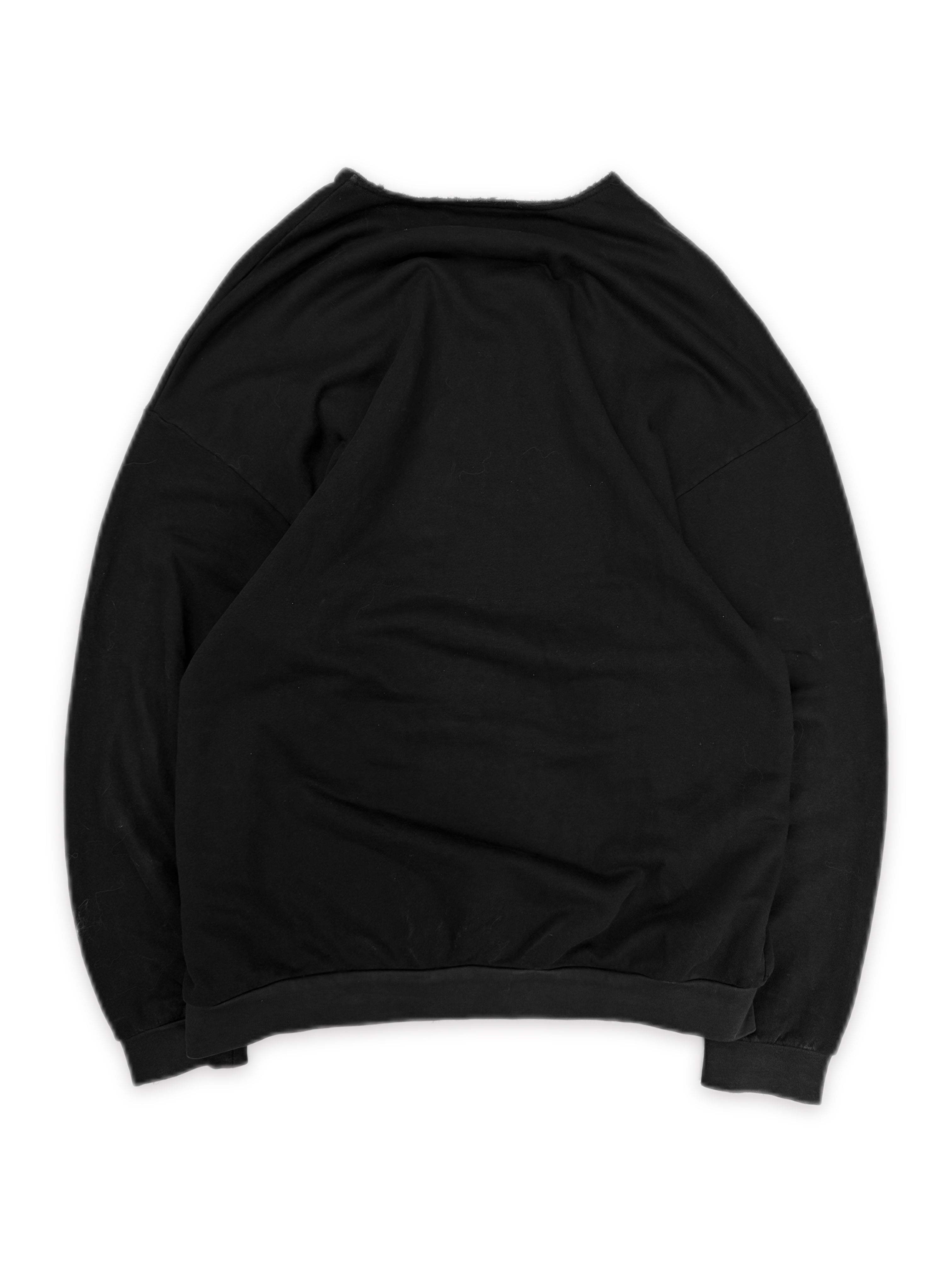 AW03 Raf Simons ‘Closer’ Collage Graphic Raglan Crewneck