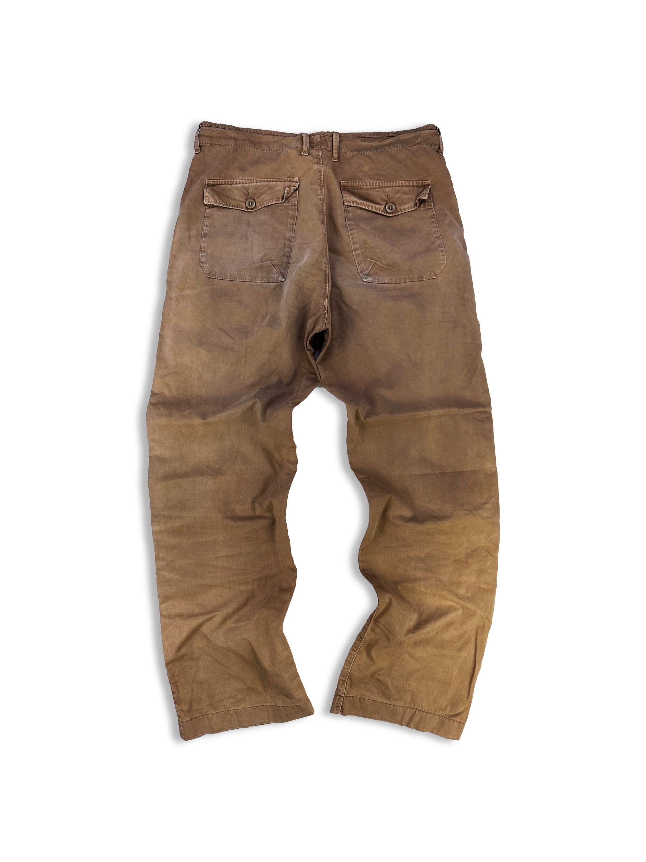 00s C.P. Company Sunfaded Reinforced Tan Trousers