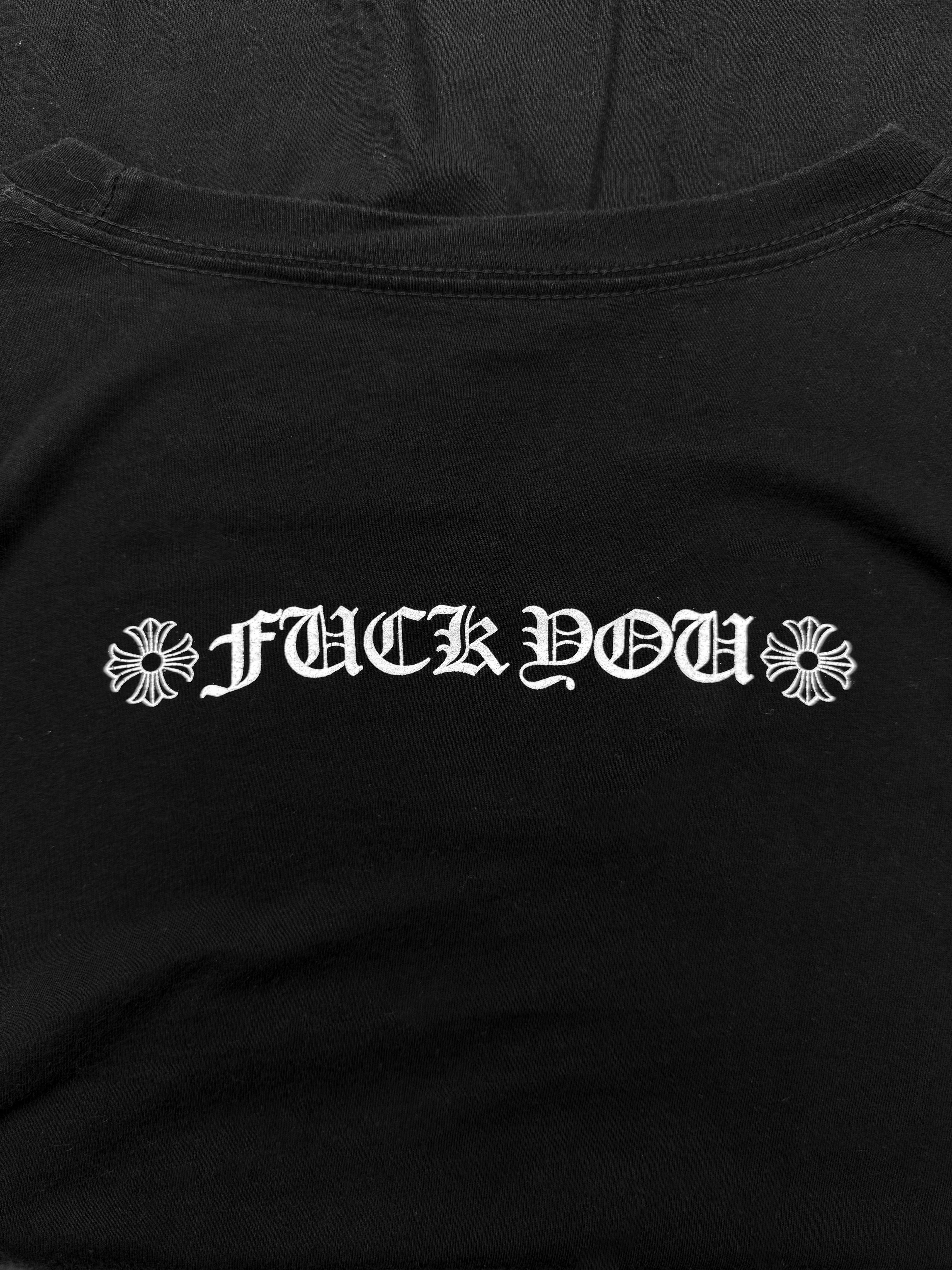 Chrome Hearts ‘Fuck You’ Graphic Sleeve Logo Long Sleeve