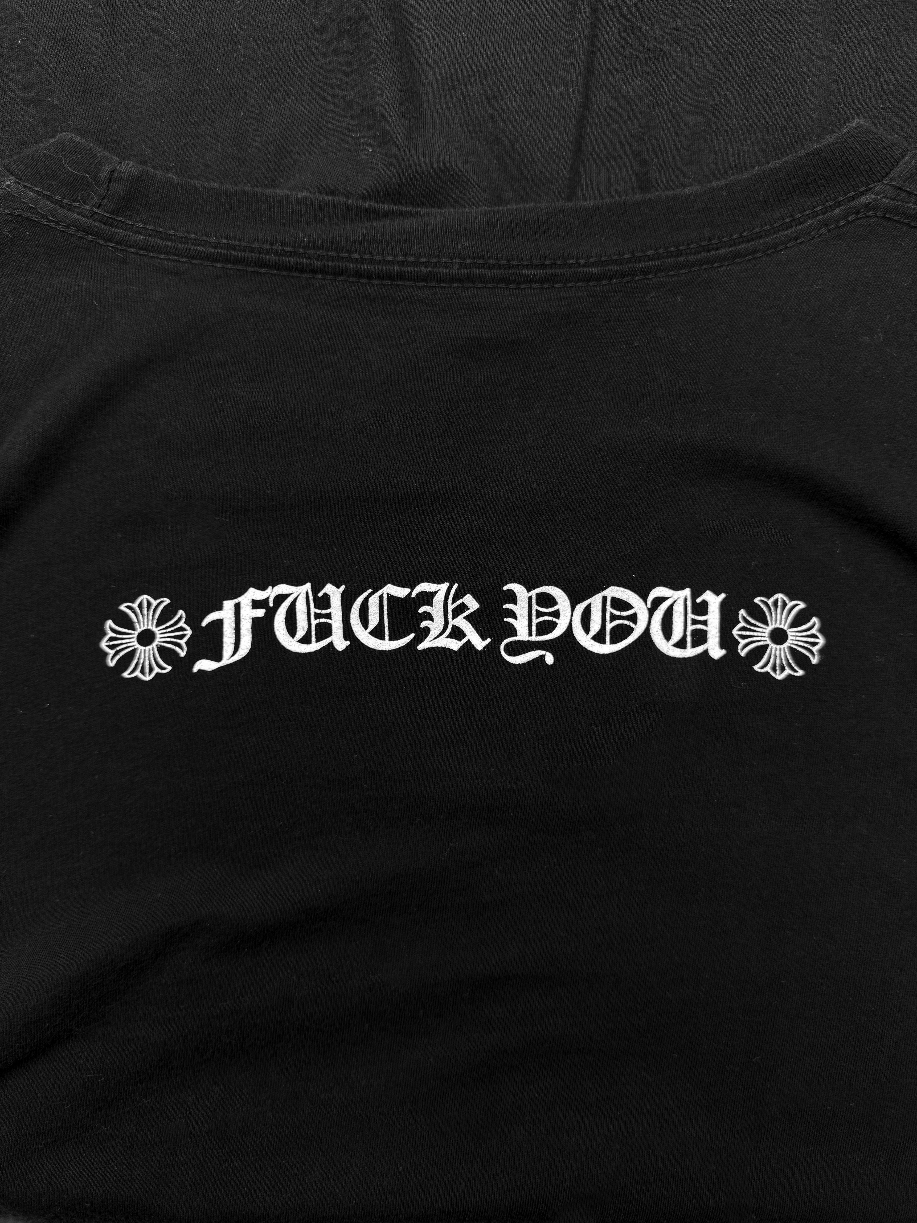 Chrome Hearts ‘Fuck You’ Graphic Sleeve Logo Long Sleeve