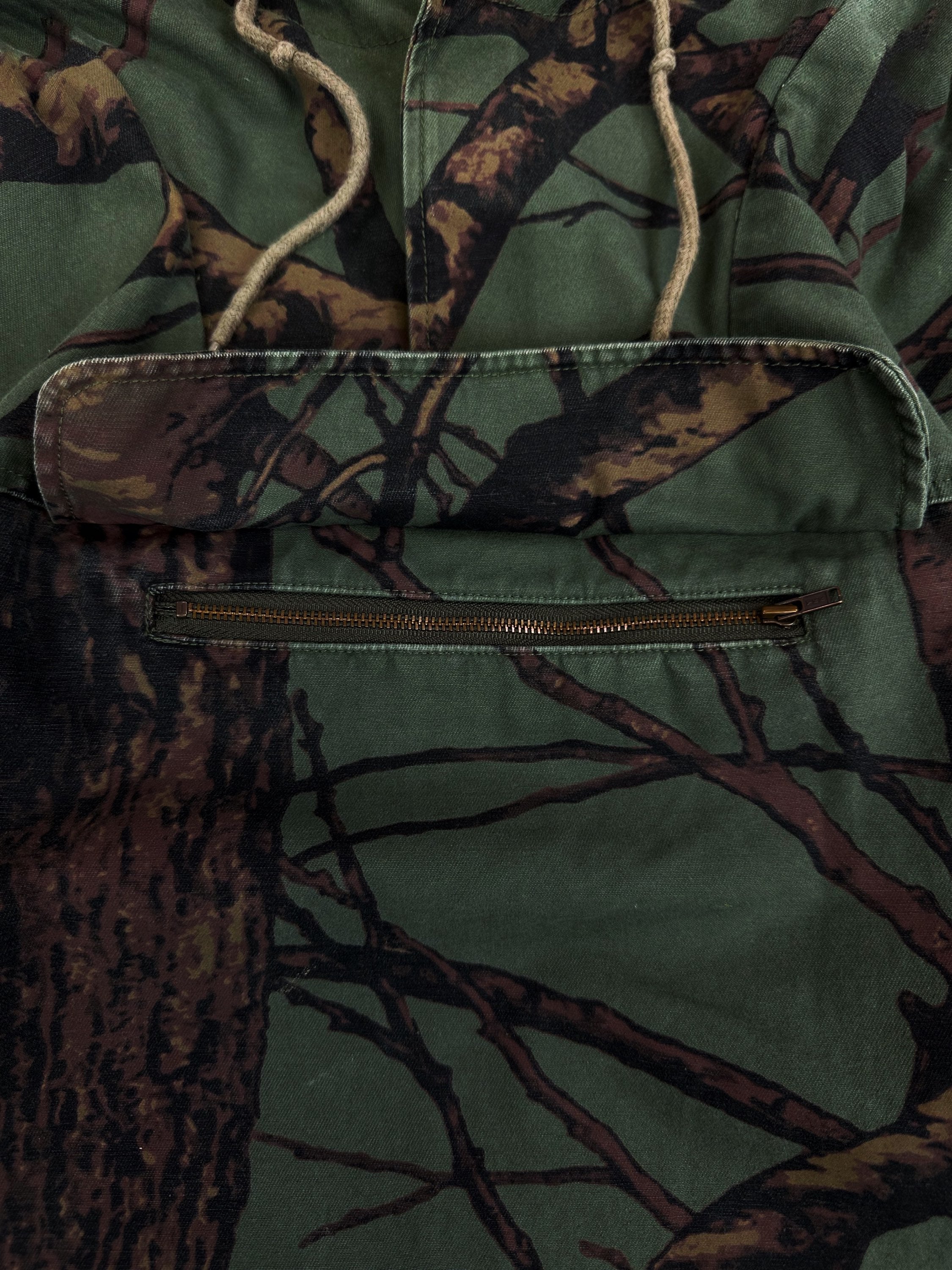 AW12 Supreme ‘Tree Camo’ Forest Green Quarter-zip Anorak