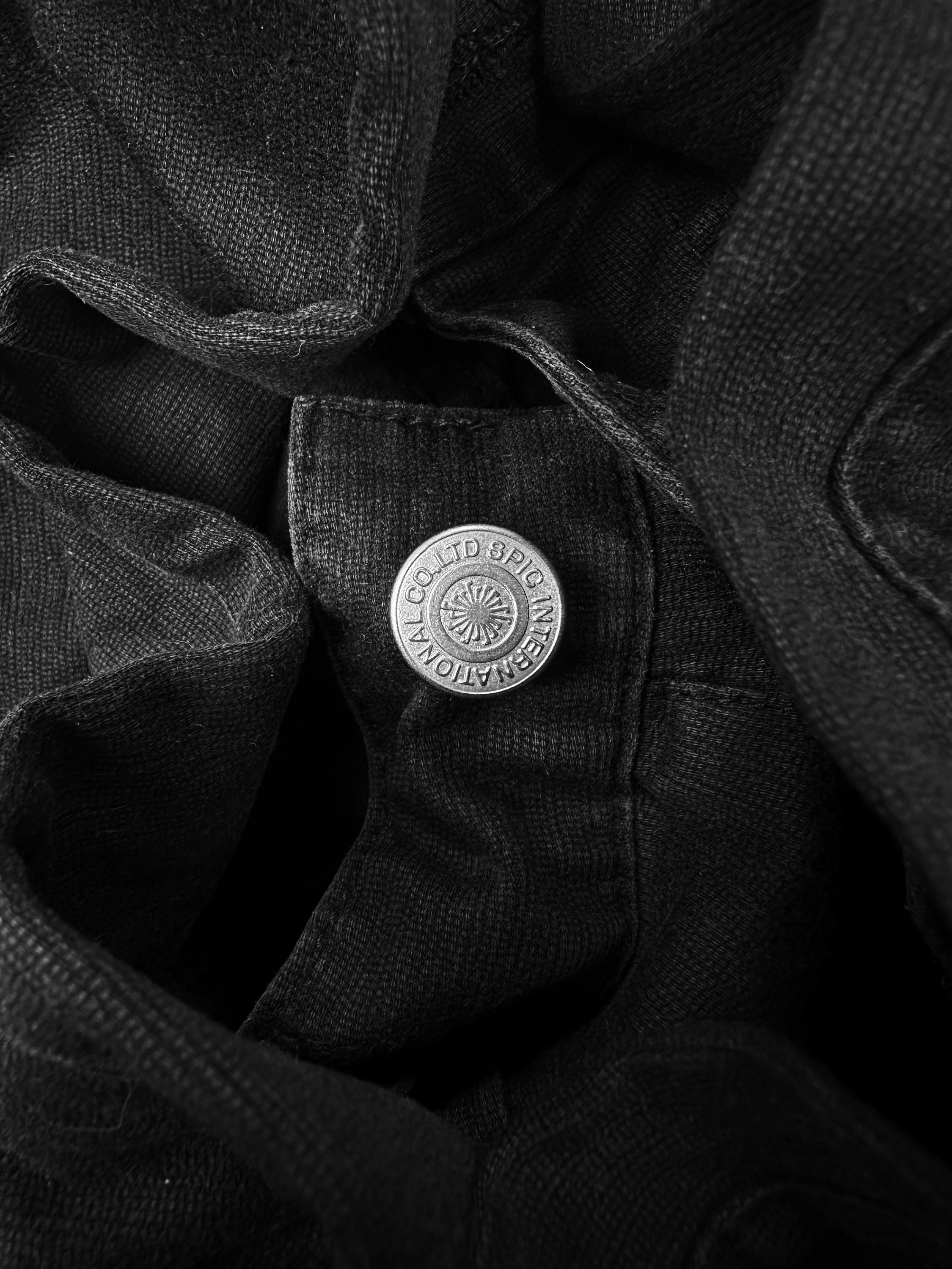 00s Tornado Mart Black Flared Bell Bottom Denim