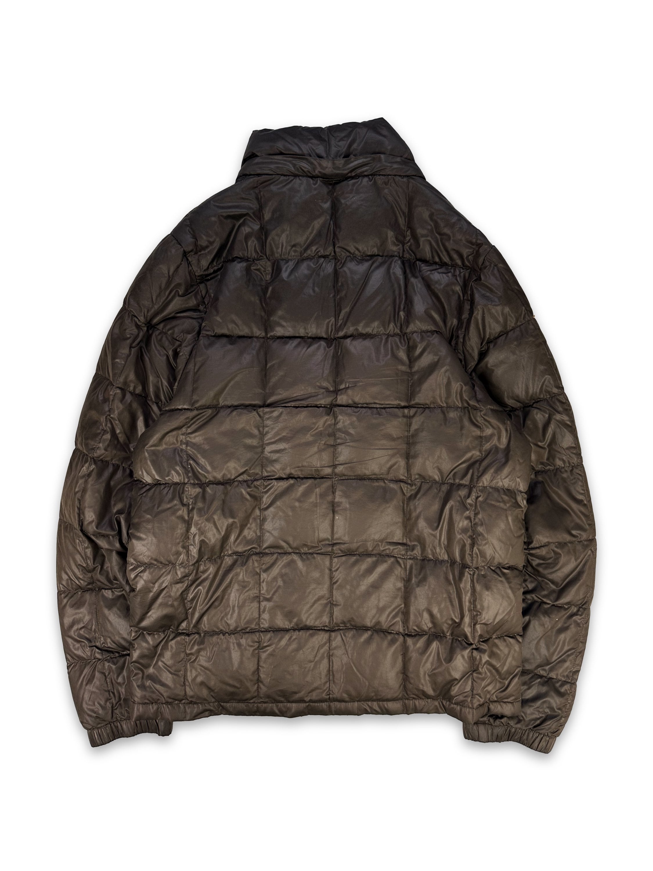 Kansai Yamamoto Brown Quilted Puffer Jacket