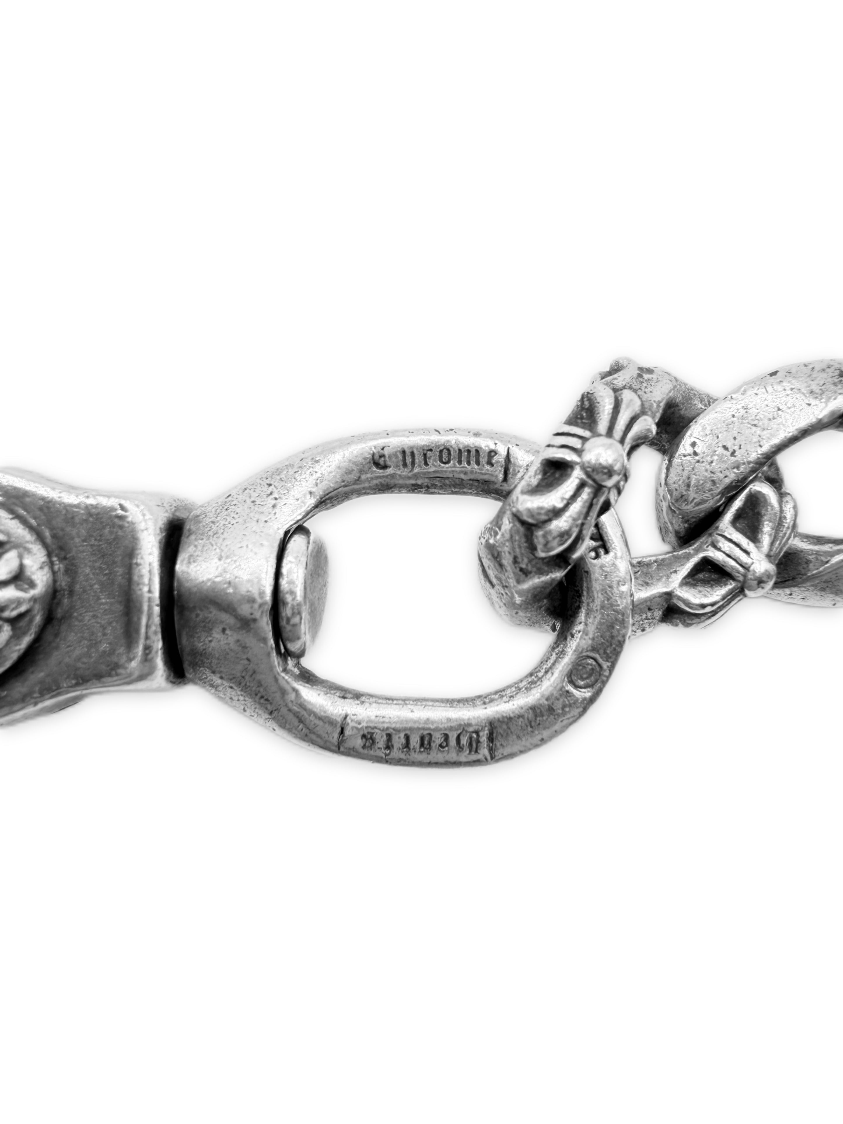 Chrome Hearts Extra Fancy Cuban Link XL Dagger Lobster Clasp Keychain