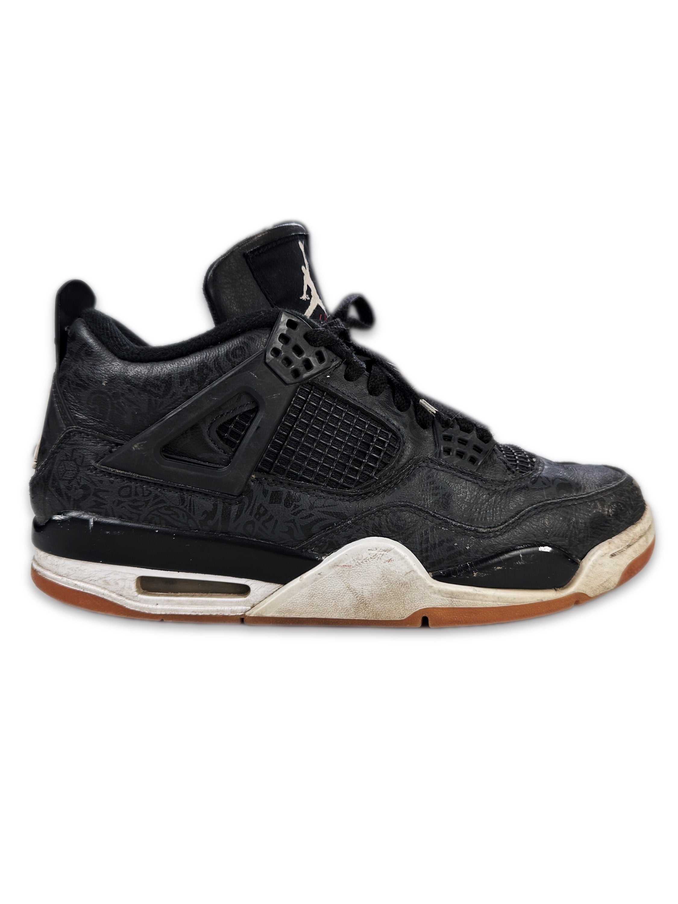 2019 Jordan 4 Retro ‘Laser Black Gum’ Ci1 Sneakers
