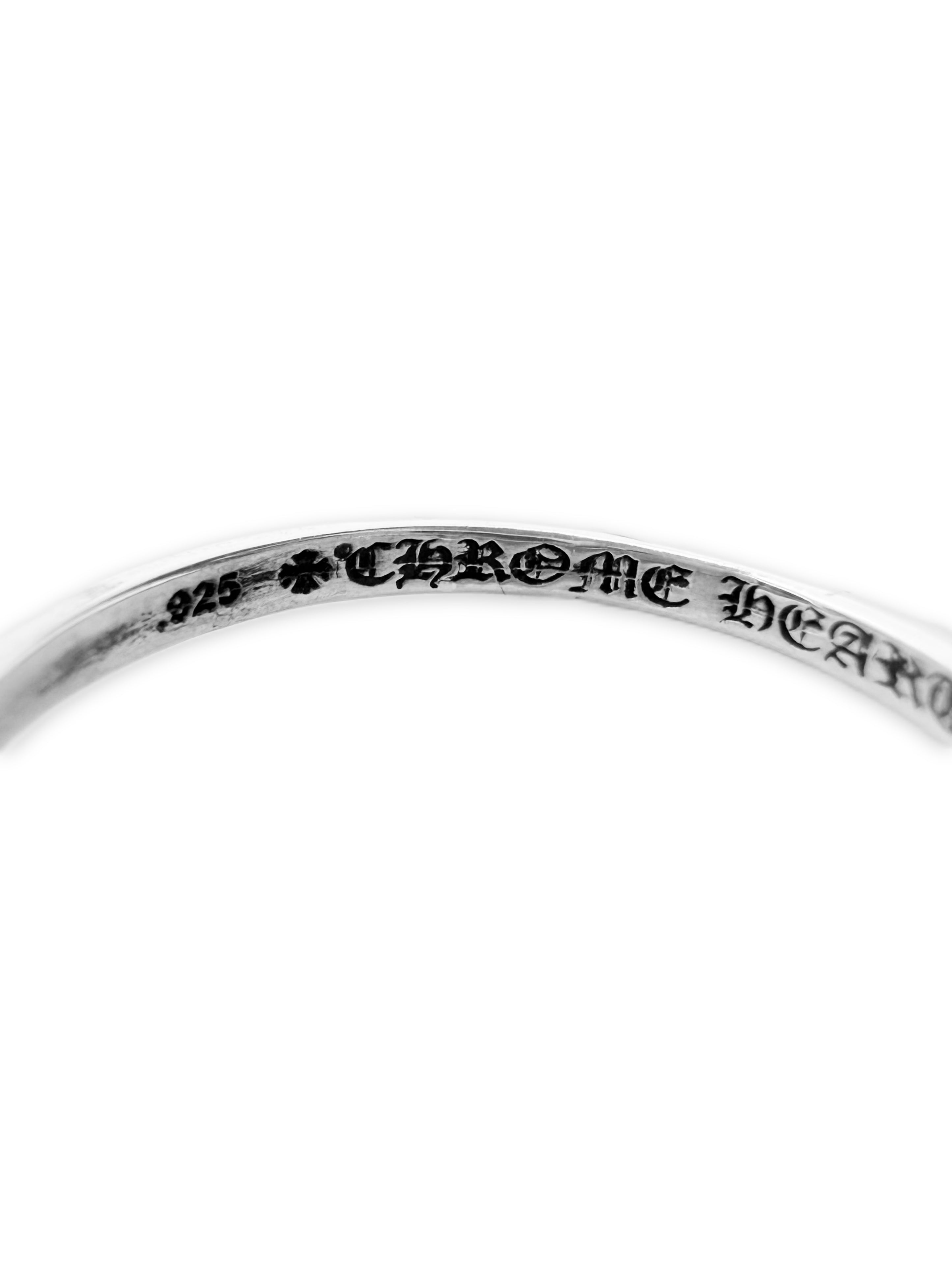 Chrome Hearts Cross Bubblegum .925 Silver Ring