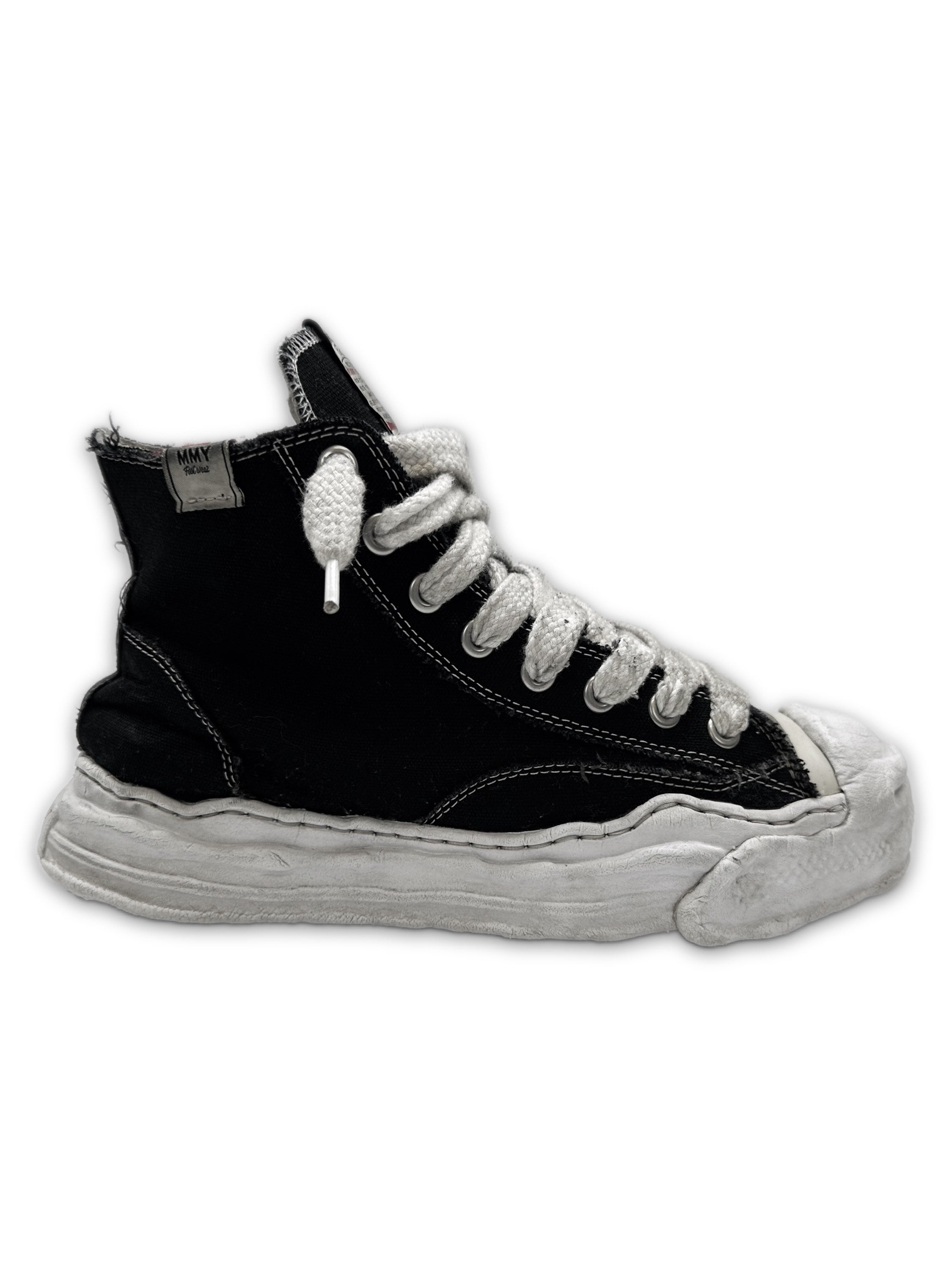 Mihara Yasuhiro Melted Distressed Hi-top Sneakers