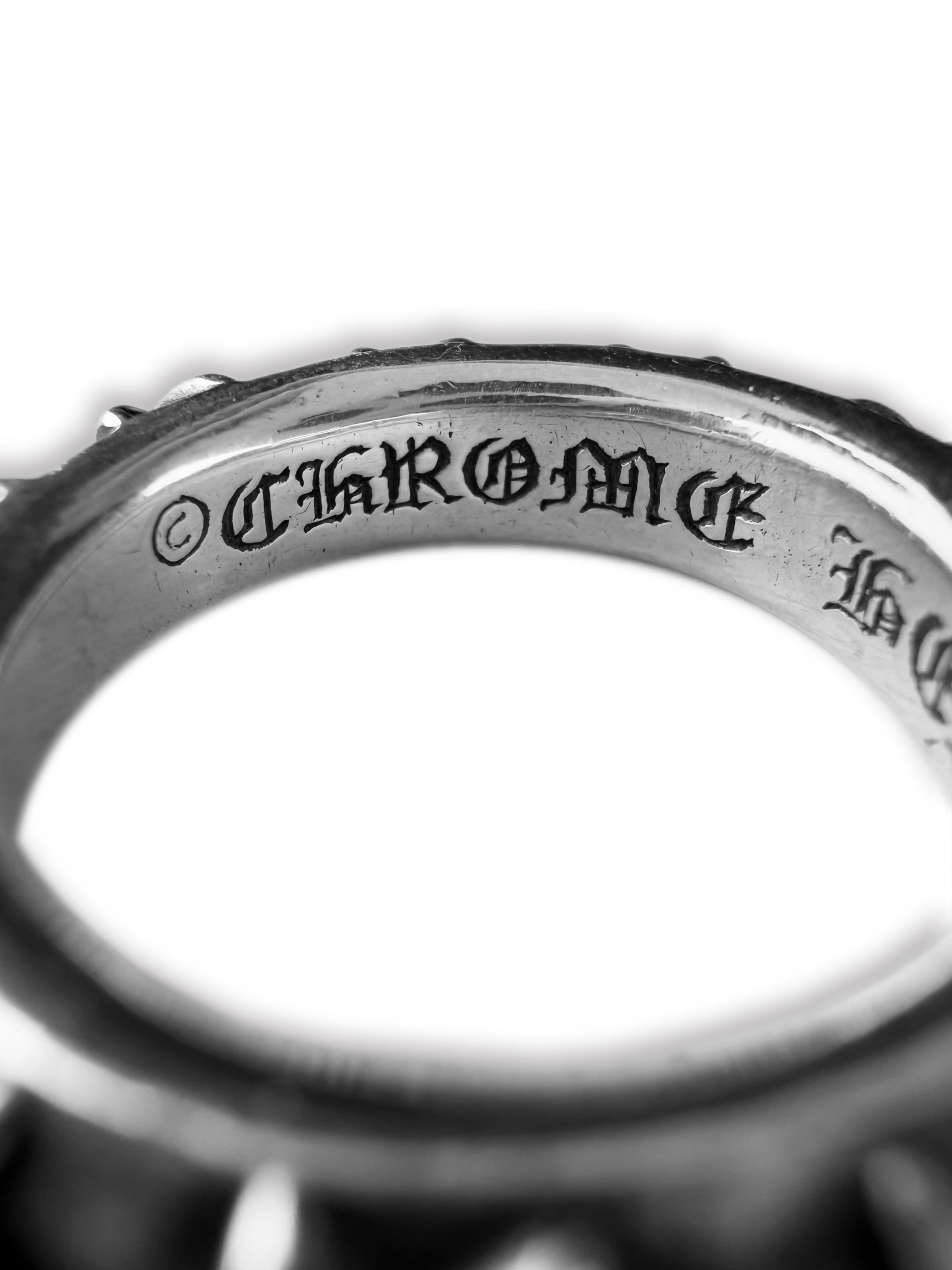 Chrome Hearts ‘Star’ .925 Silver Spacer Band Ring