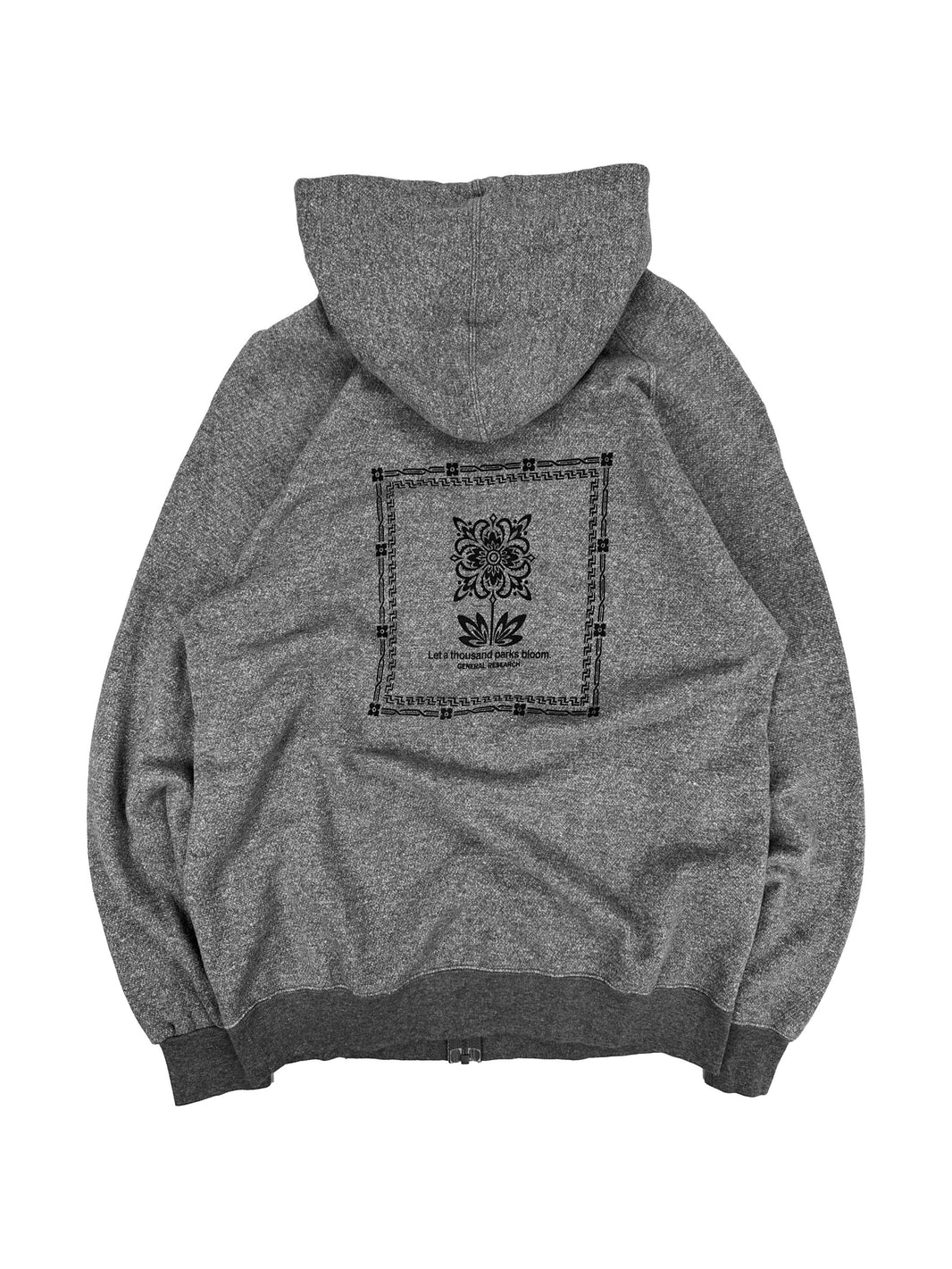 AW04 General Research ‘Let the Parks Bloom’ Full-zip Hoodie